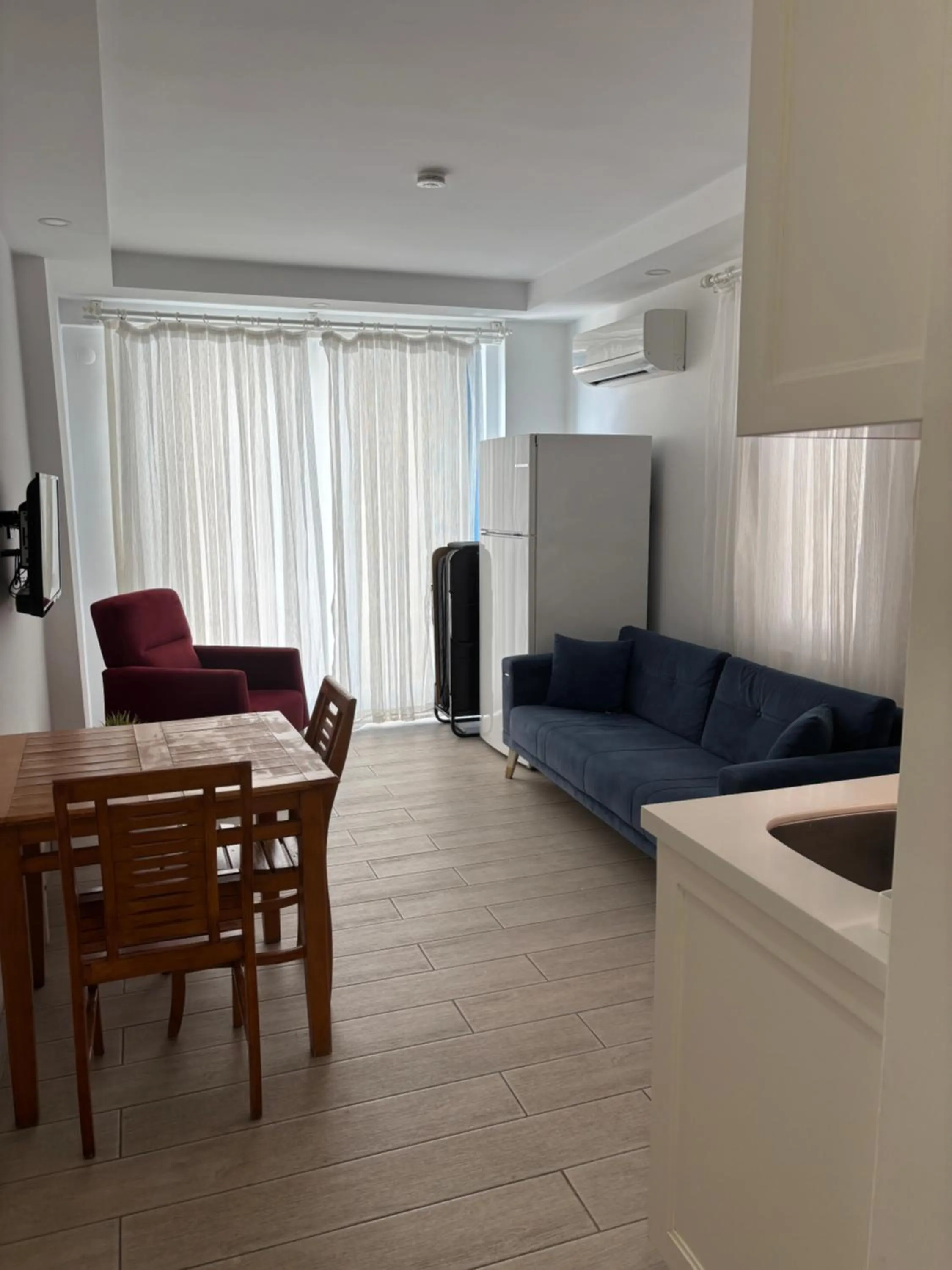 Seating area in Carpediem Apart