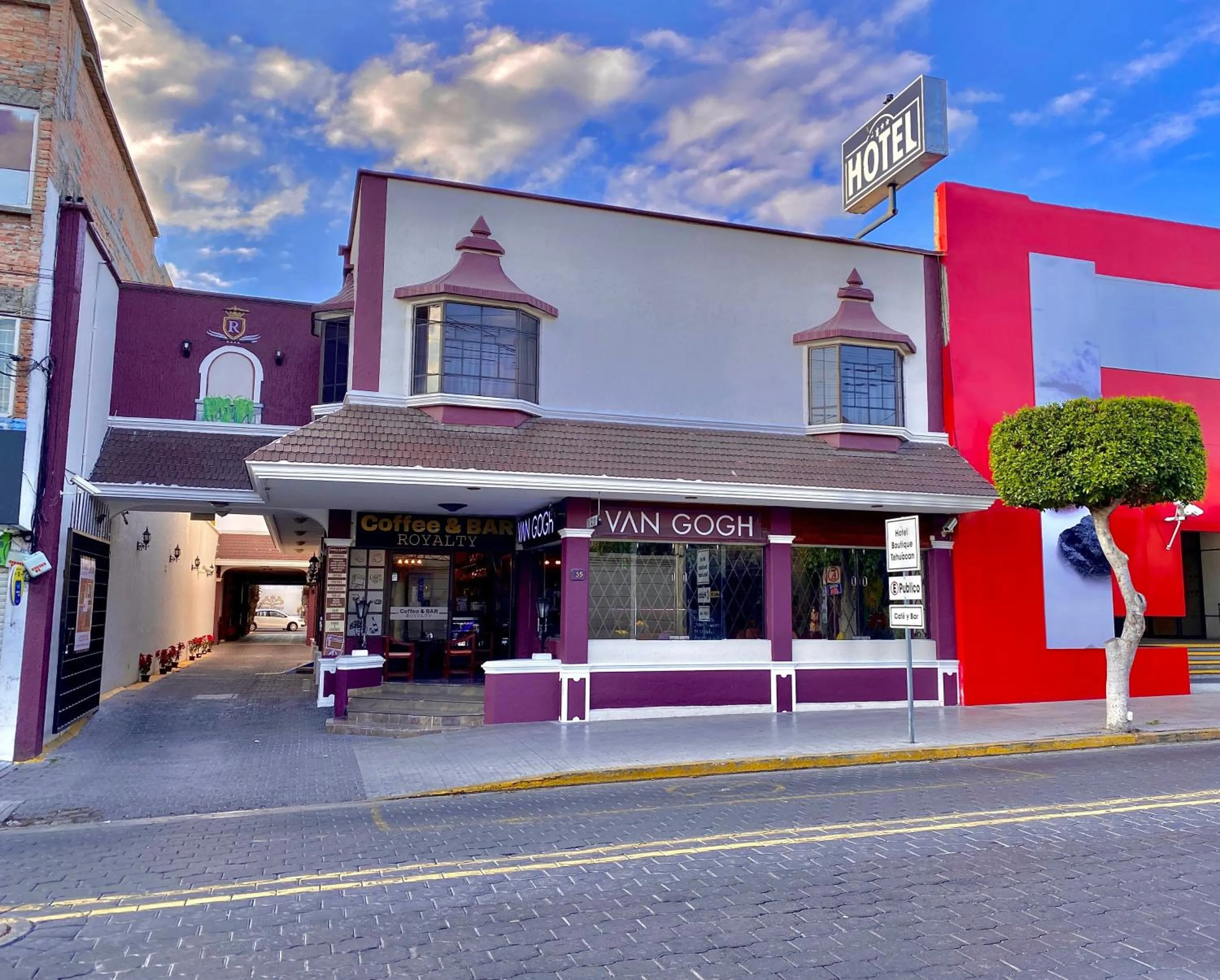 Facade/entrance in Hotel Boutique Tehuacan