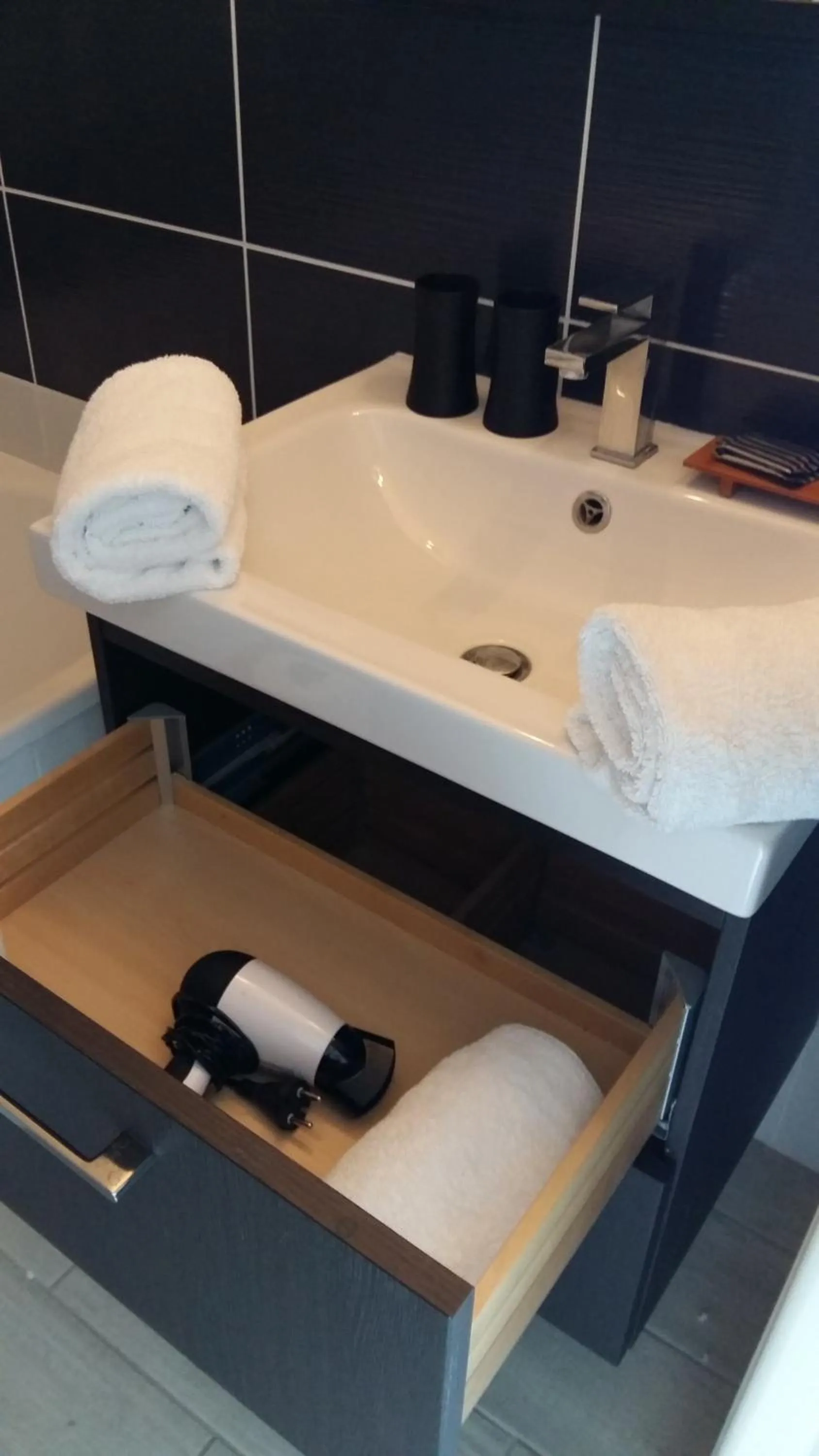 Bathroom in Hotel des Thermes et du Casino