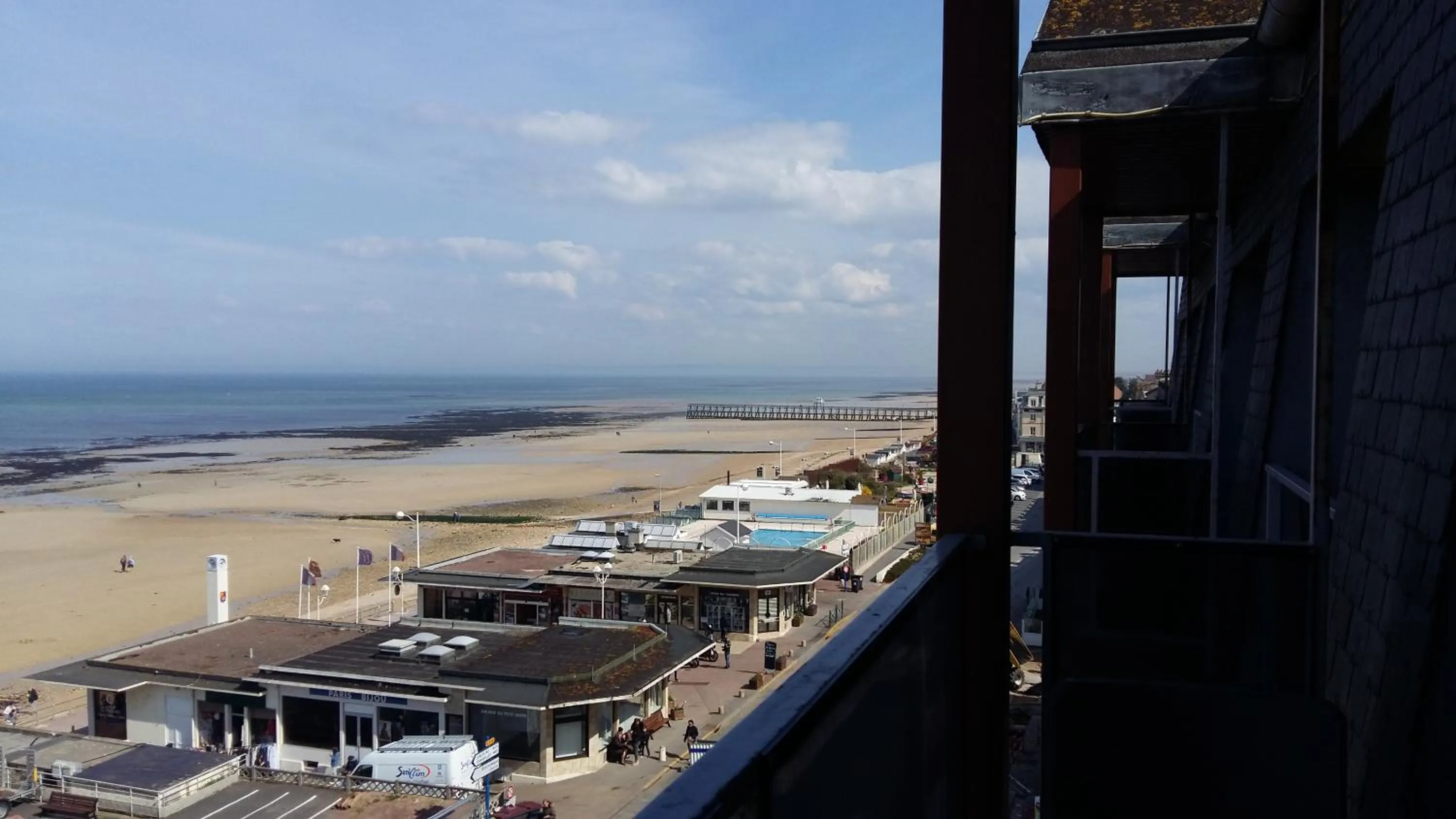 Balcony/Terrace in Hotel des Thermes et du Casino