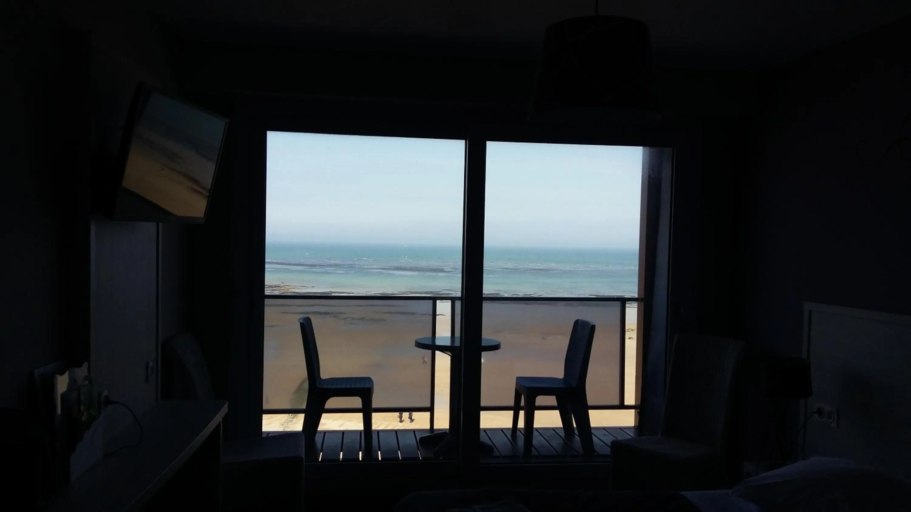 Balcony/Terrace in Hotel des Thermes et du Casino