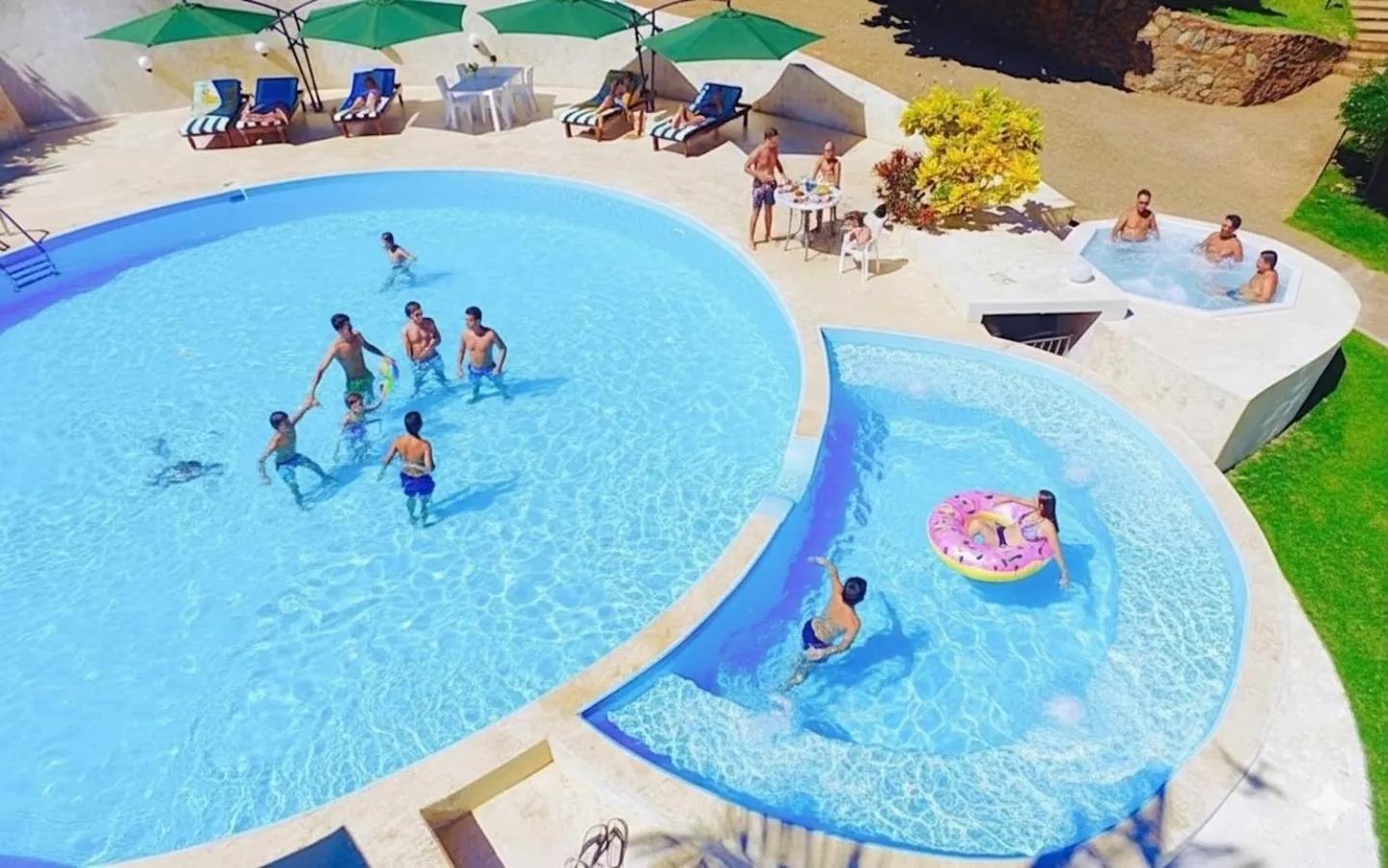 Swimming pool in Las Galeras Village Ecolodge