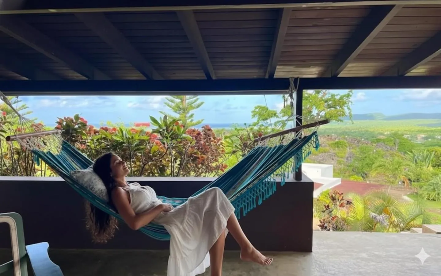 Balcony/Terrace in Las Galeras Village Ecolodge