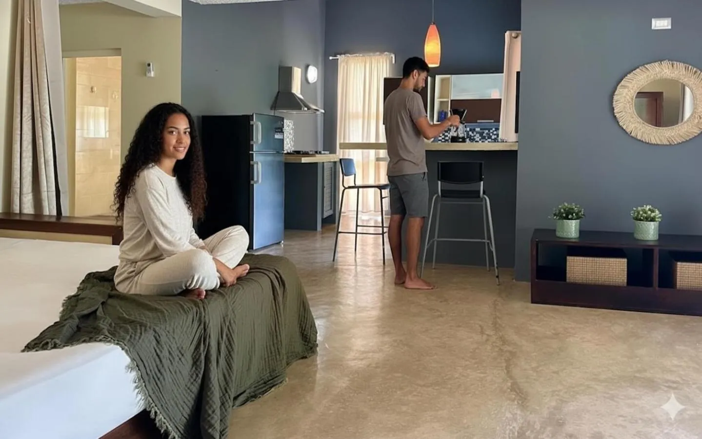 Bedroom in Las Galeras Village Ecolodge