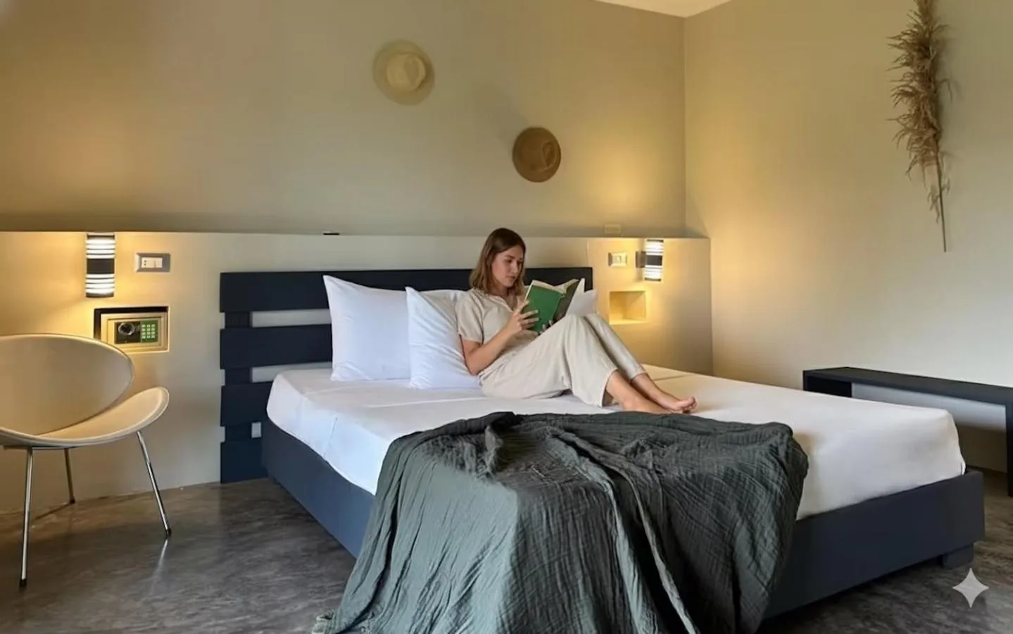 Bedroom, Bed in Las Galeras Village Ecolodge