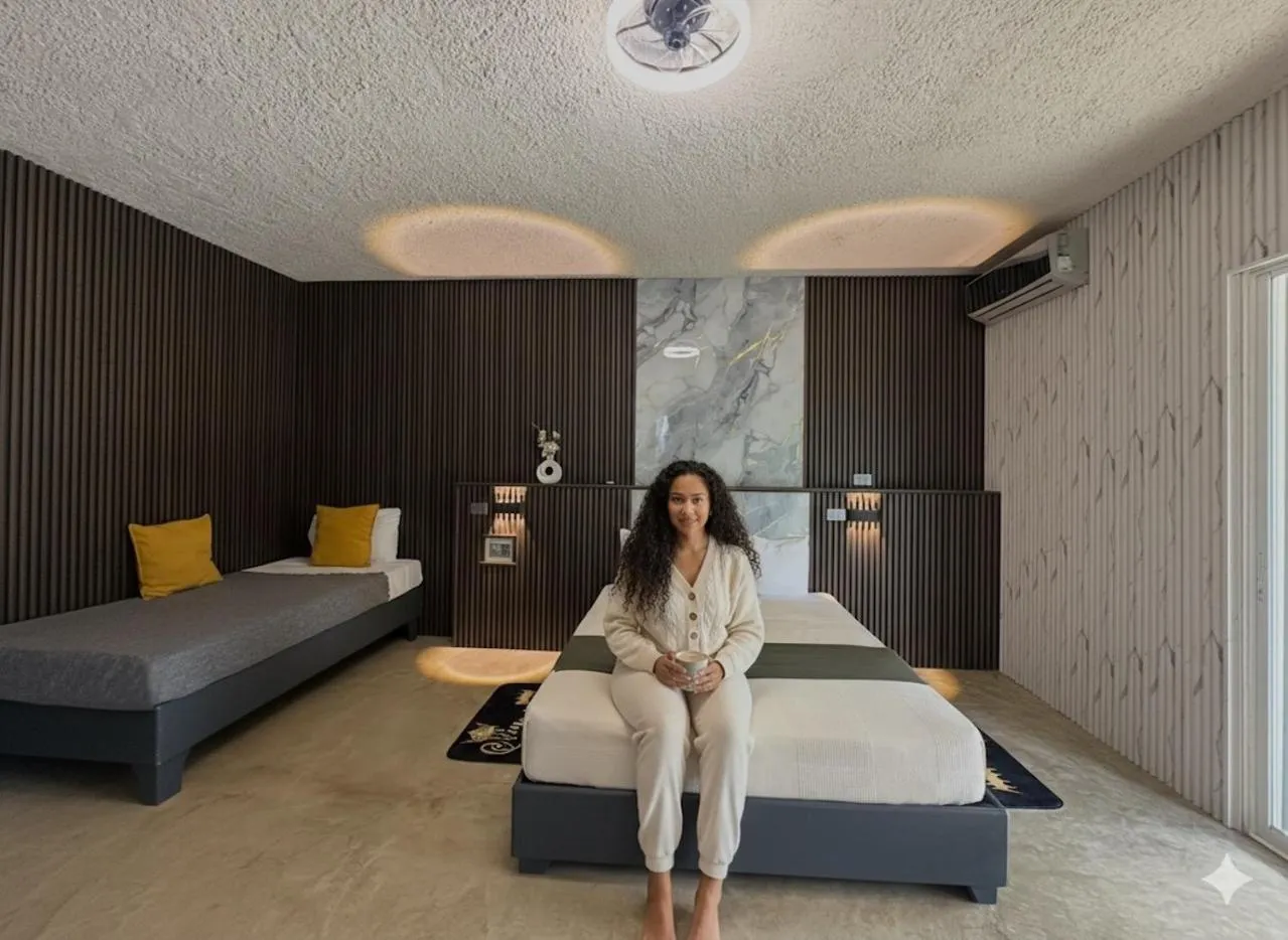 Bedroom, Bed in Las Galeras Village Ecolodge