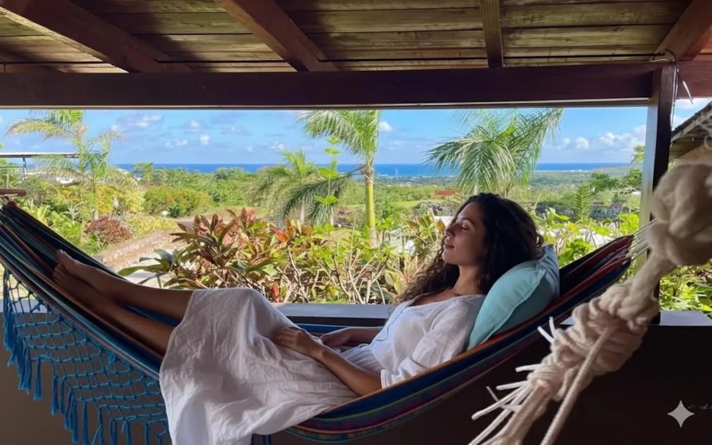 Balcony/Terrace in Las Galeras Village Ecolodge