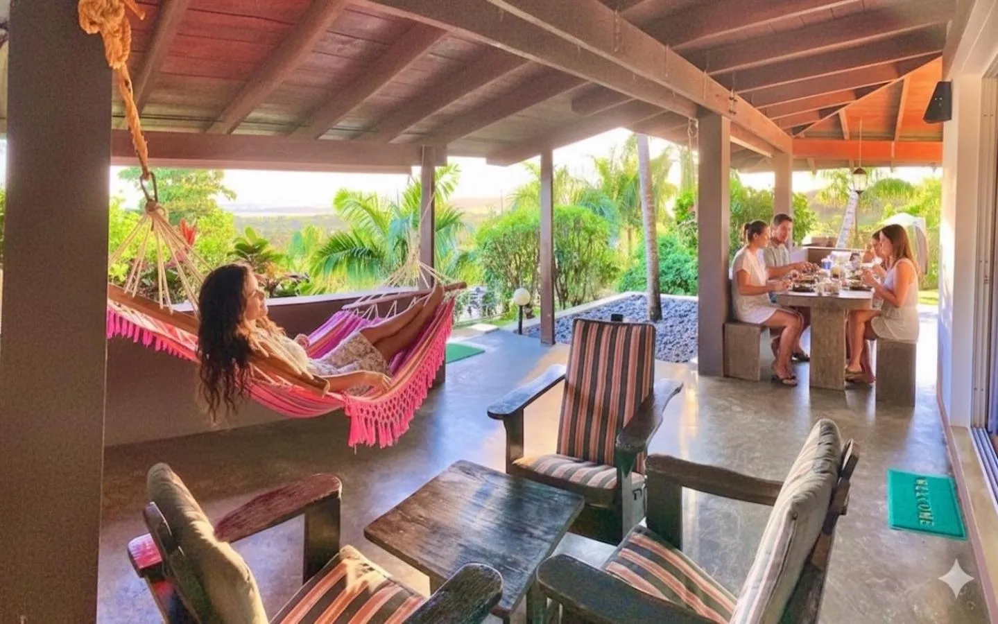 Balcony/Terrace in Las Galeras Village Ecolodge