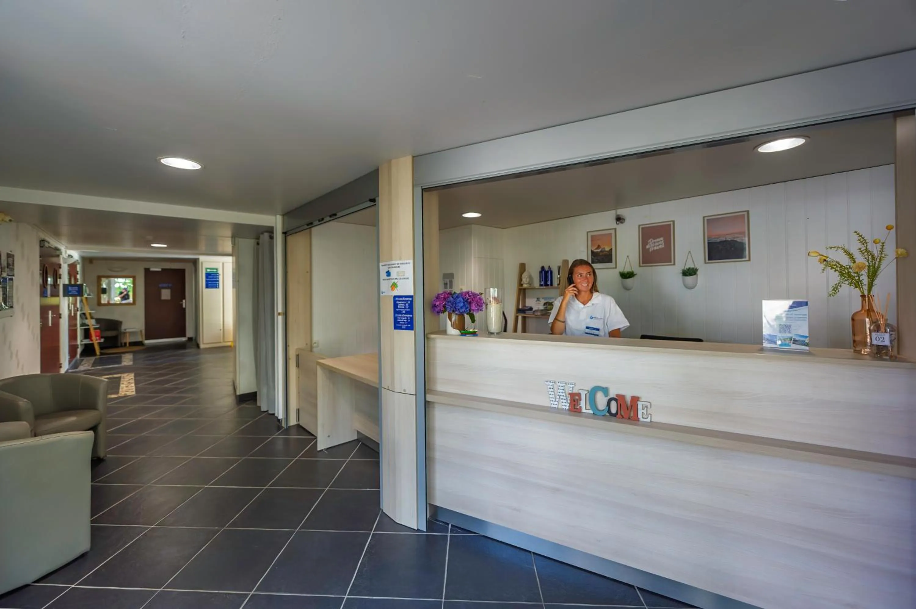 Lobby or reception in Résidence Goélia Le Domaine des Glénan