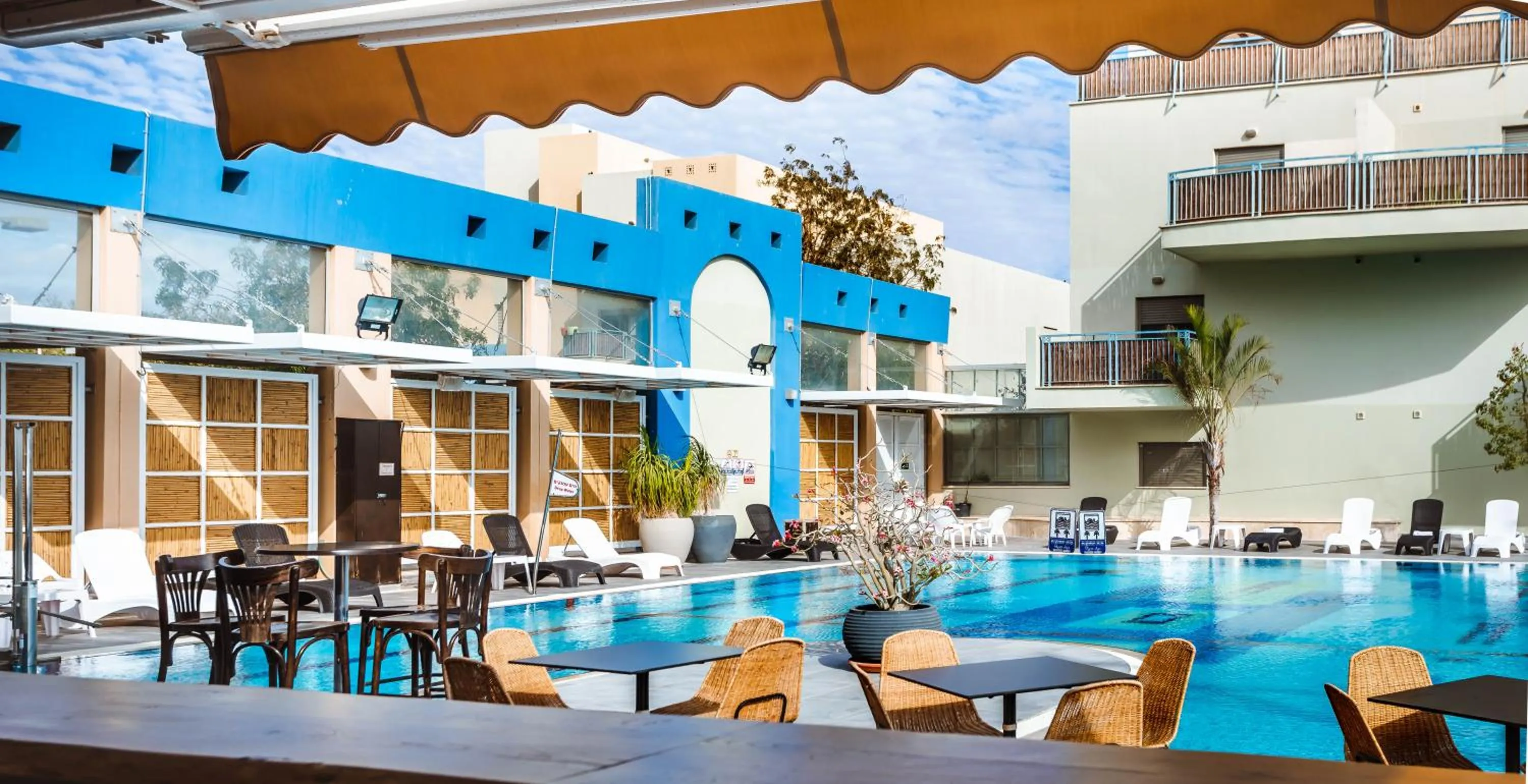 Patio in Almogim Suites Eilat Hotel