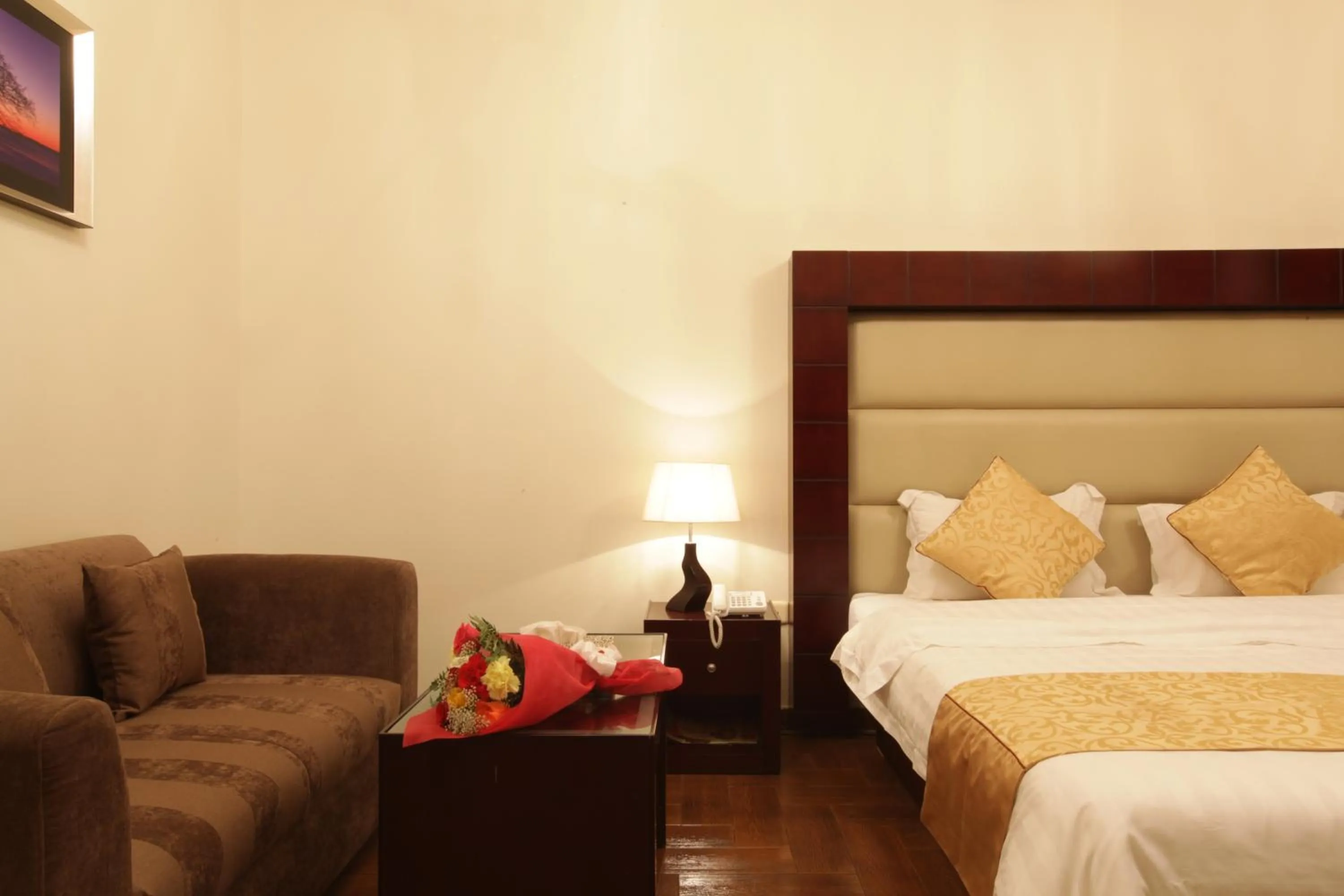 Bedroom in Taleen Serviced Apartments AlSulaimanyah