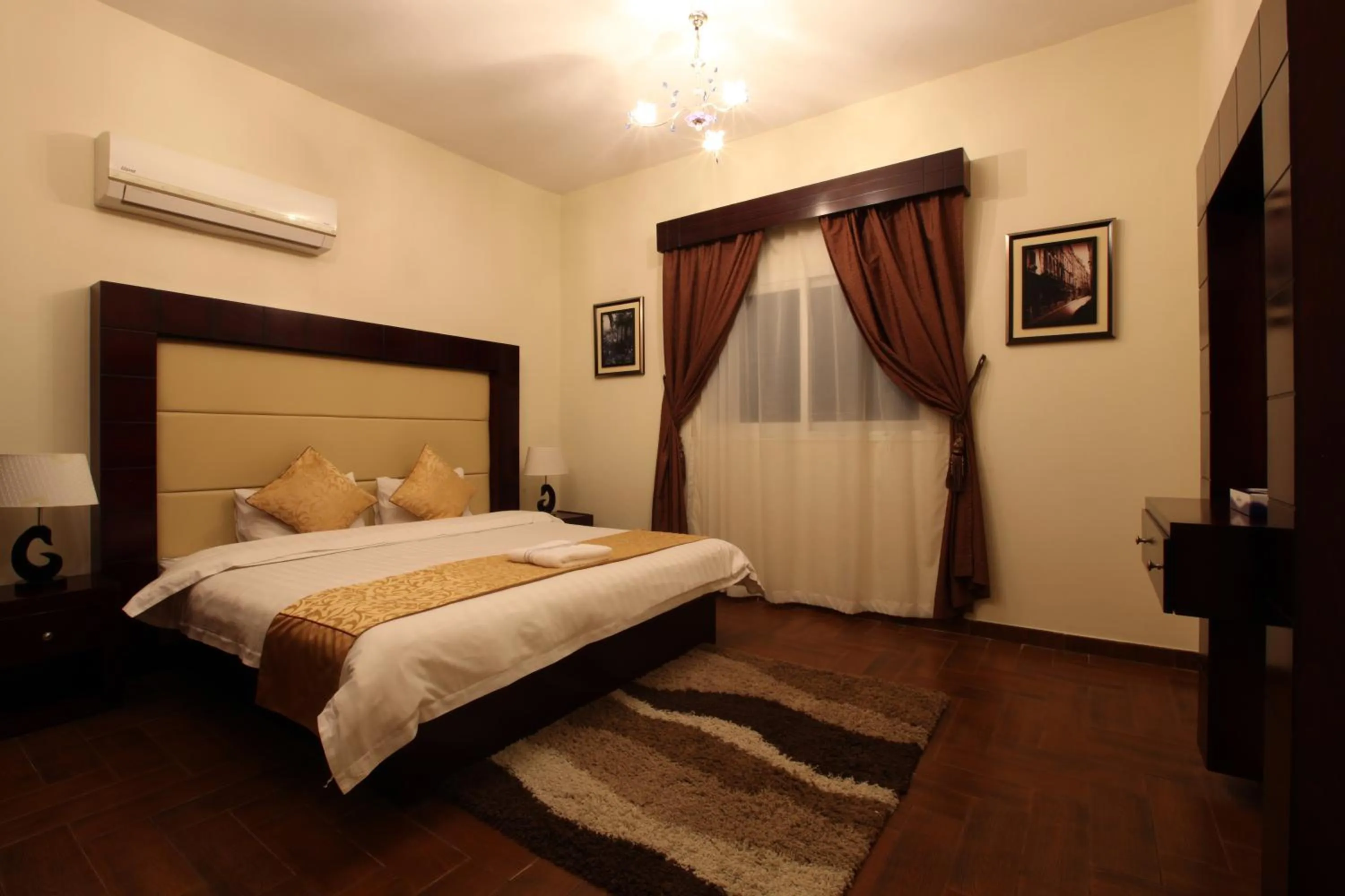 Bedroom in Taleen Serviced Apartments AlSulaimanyah