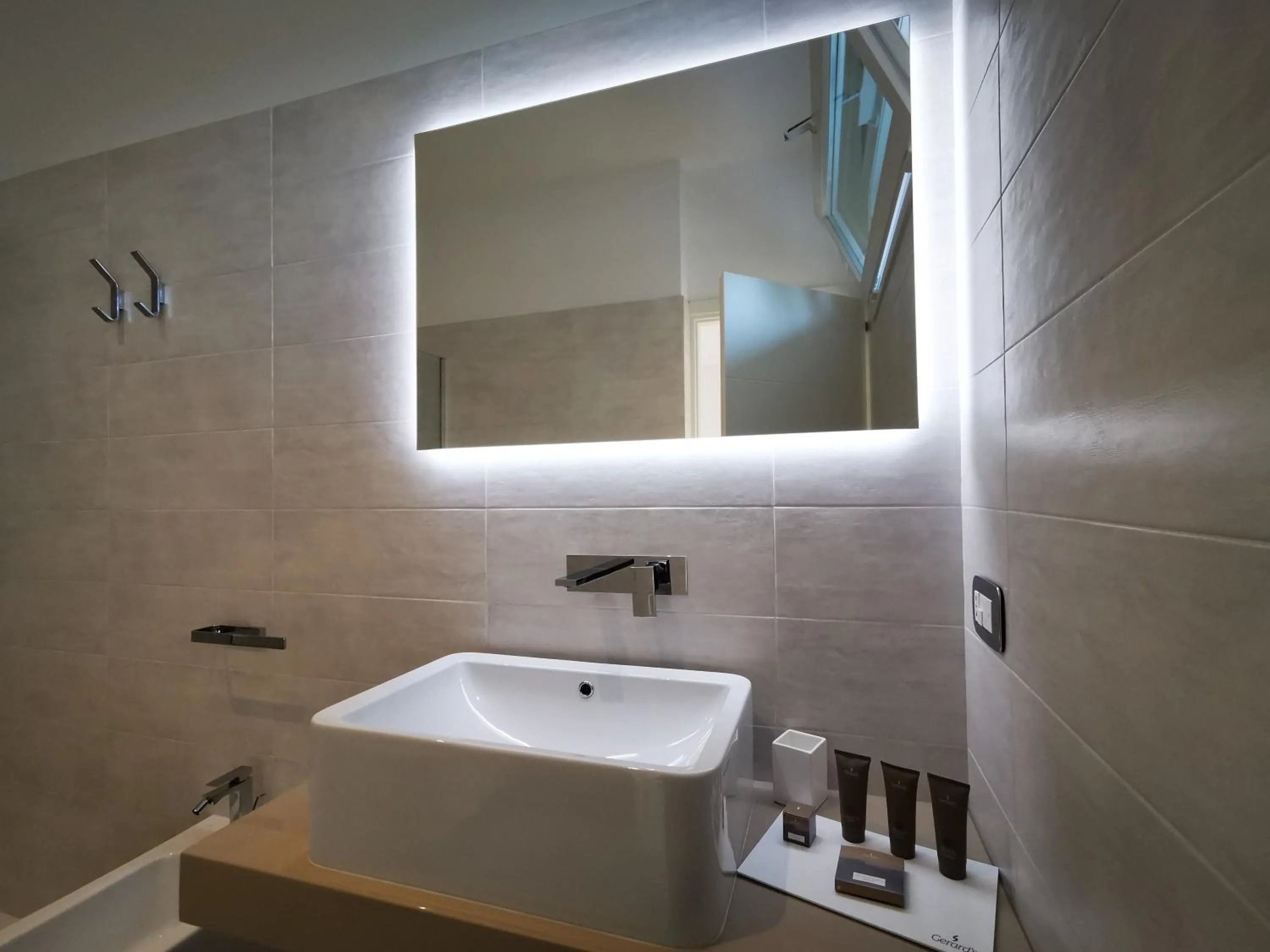 Shower in Sunset Bay