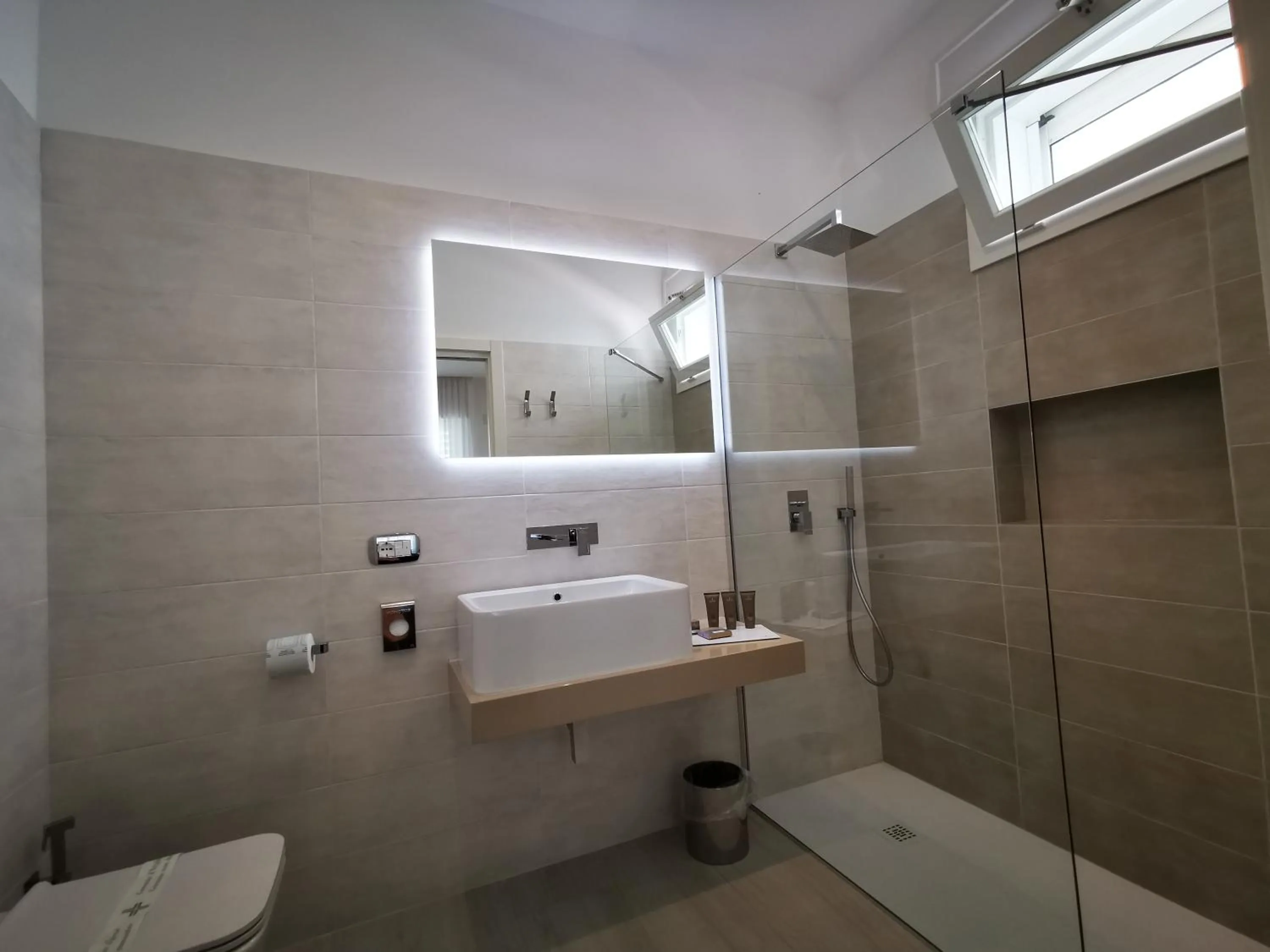 Shower in Sunset Bay