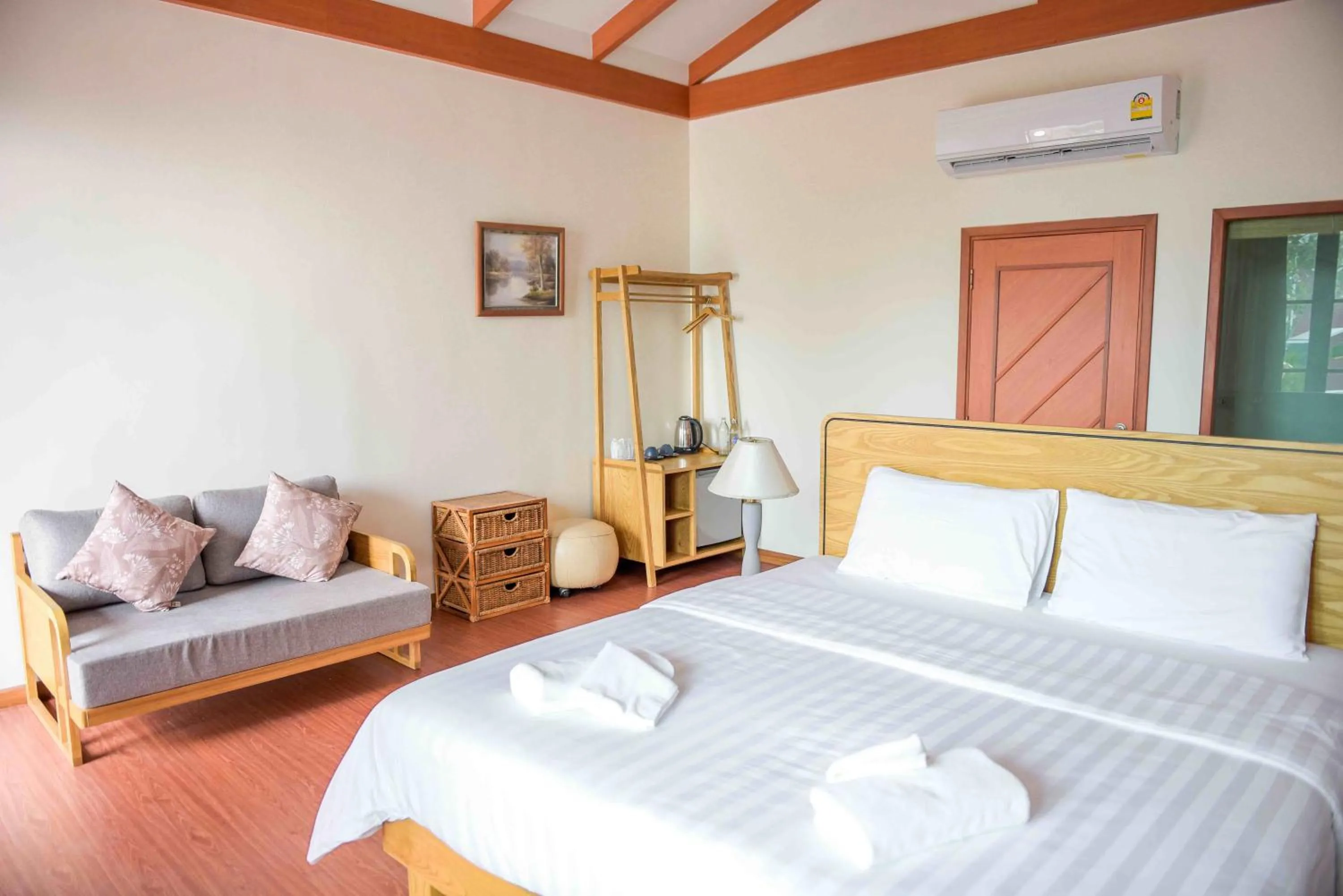 Bed in Seaman Resort