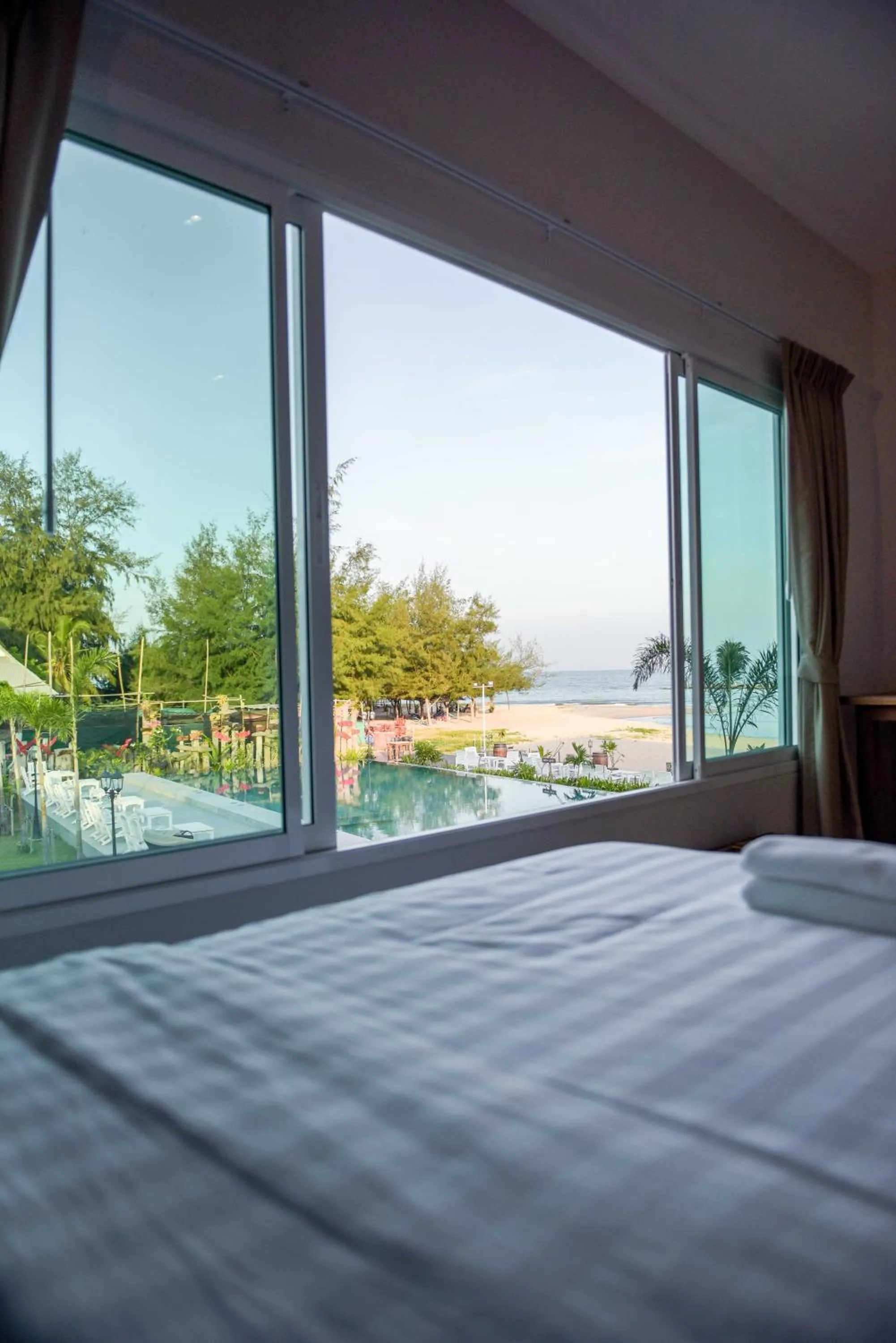 Bed in Seaman Resort