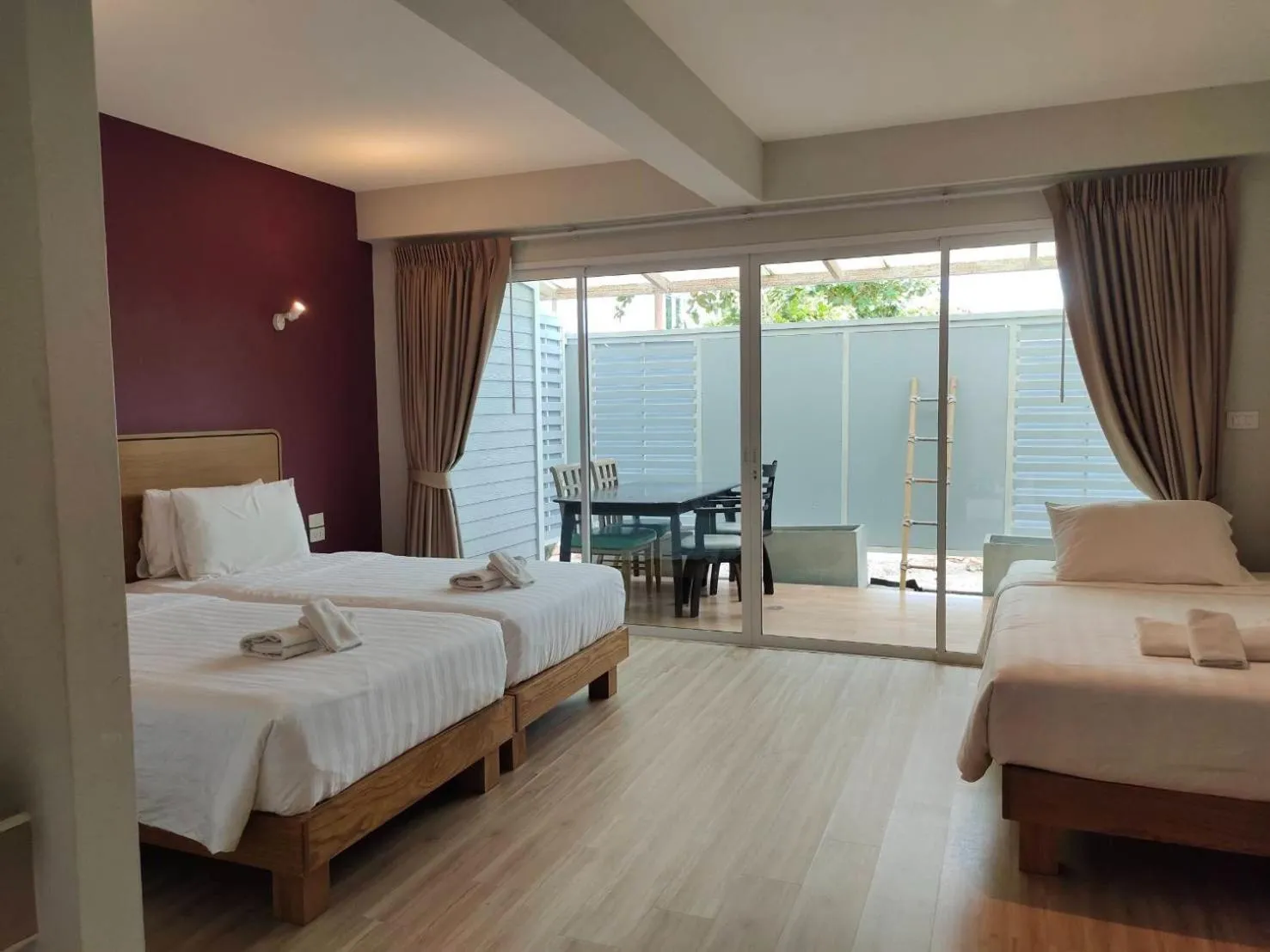 Bed in Seaman Resort