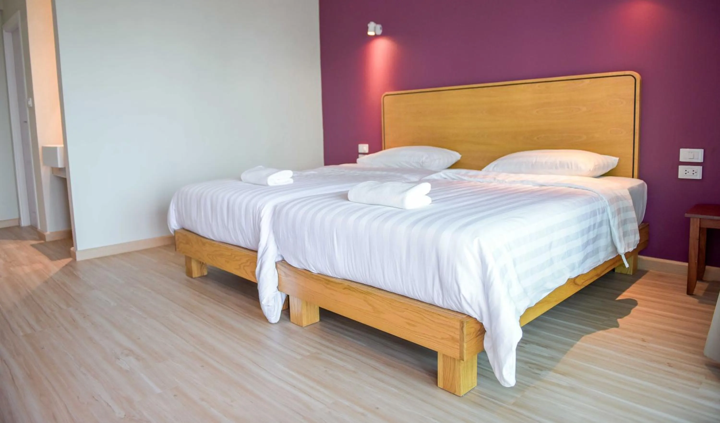 Bed in Seaman Resort