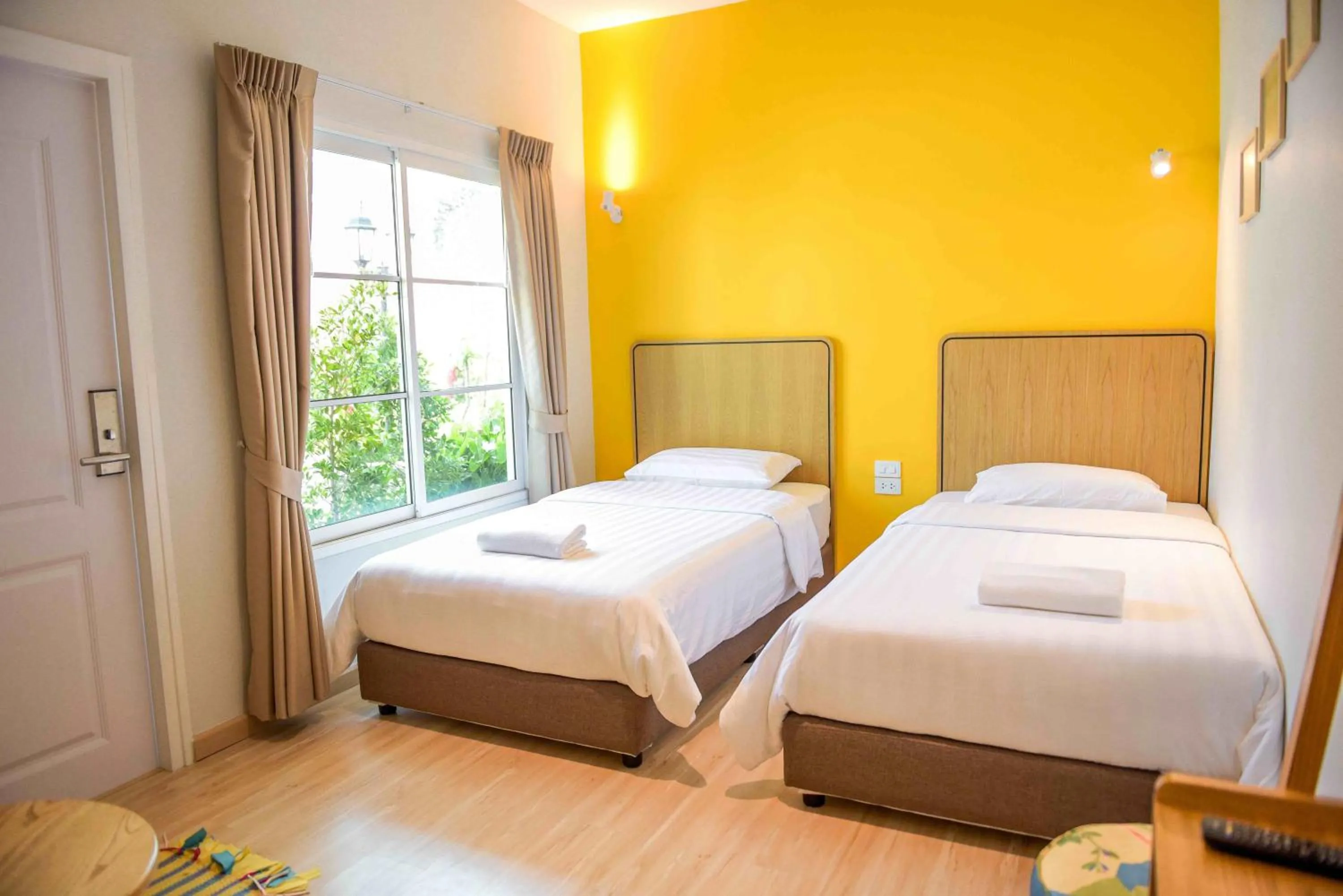 Bed in Seaman Resort