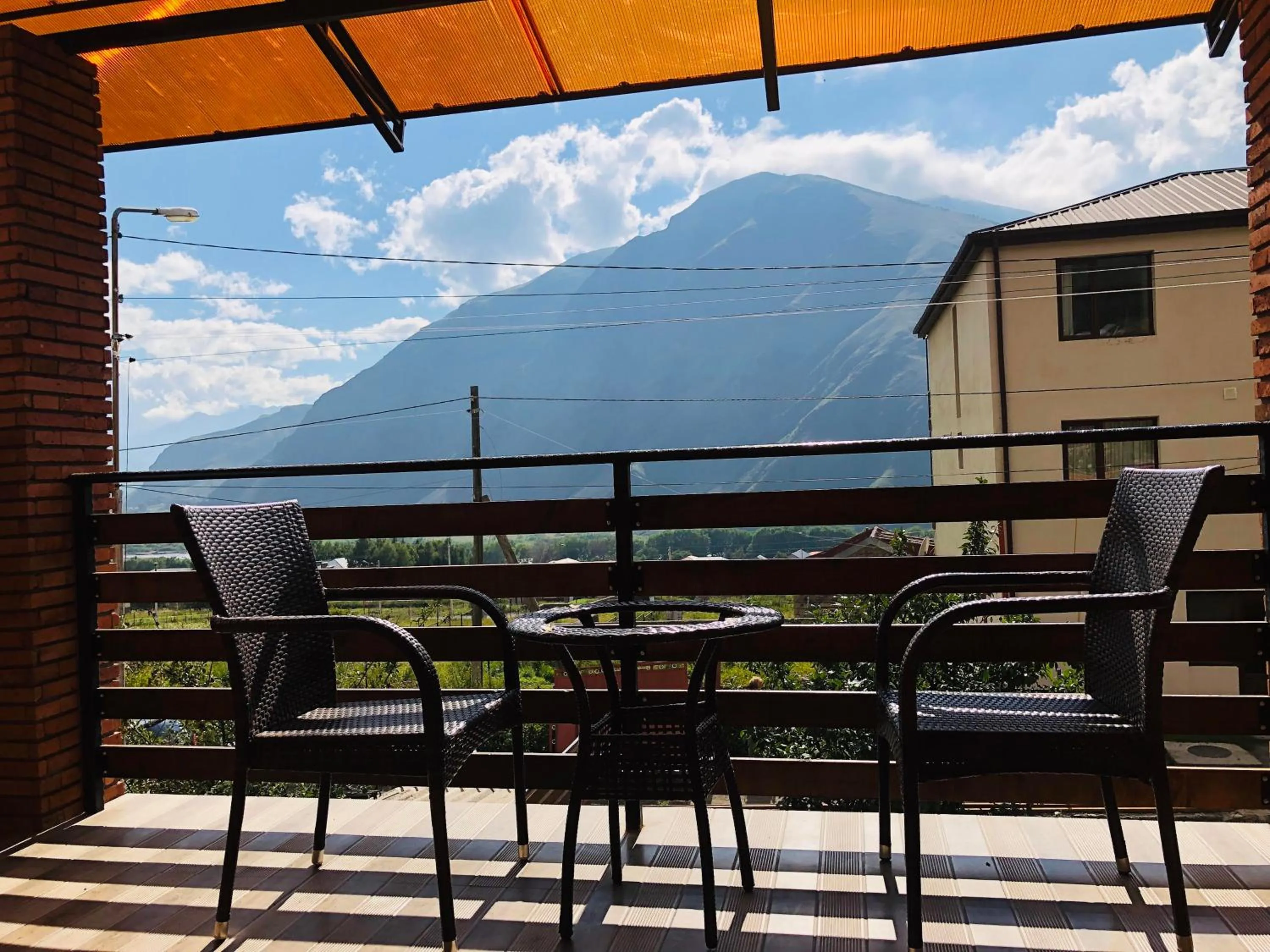 Balcony/Terrace in Paradise Kazbegi