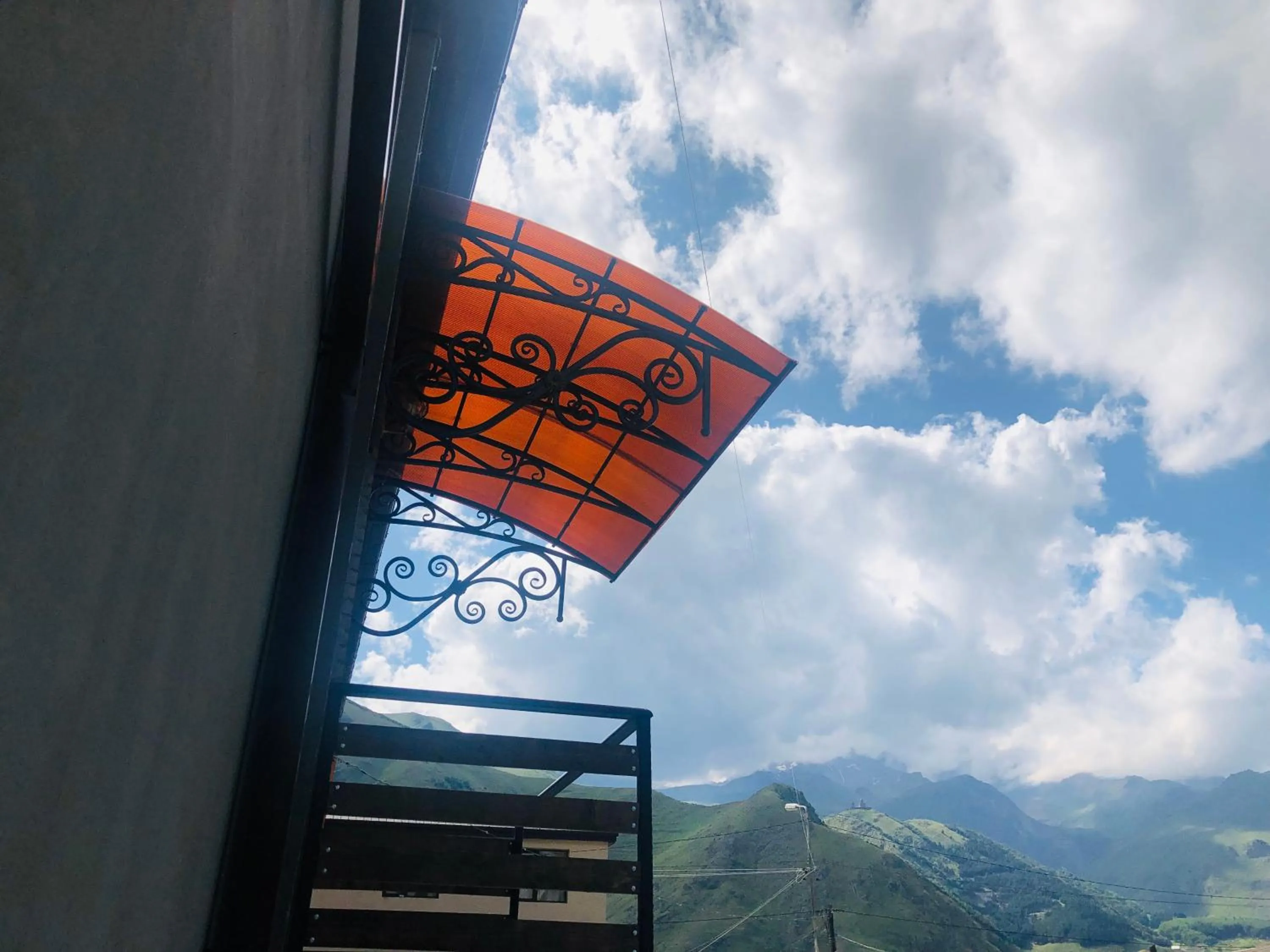 Mountain view in Paradise Kazbegi