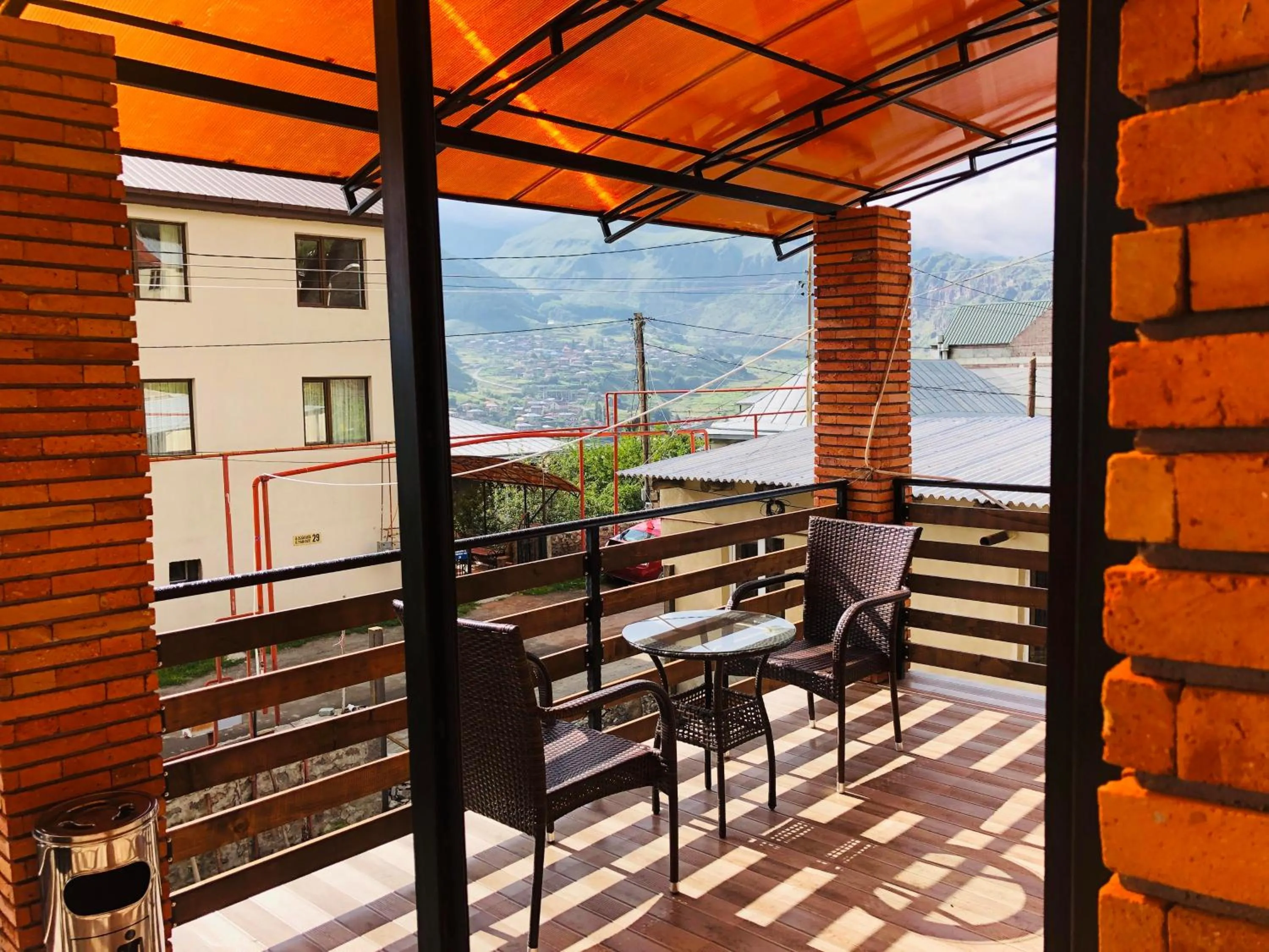 Balcony/Terrace in Paradise Kazbegi