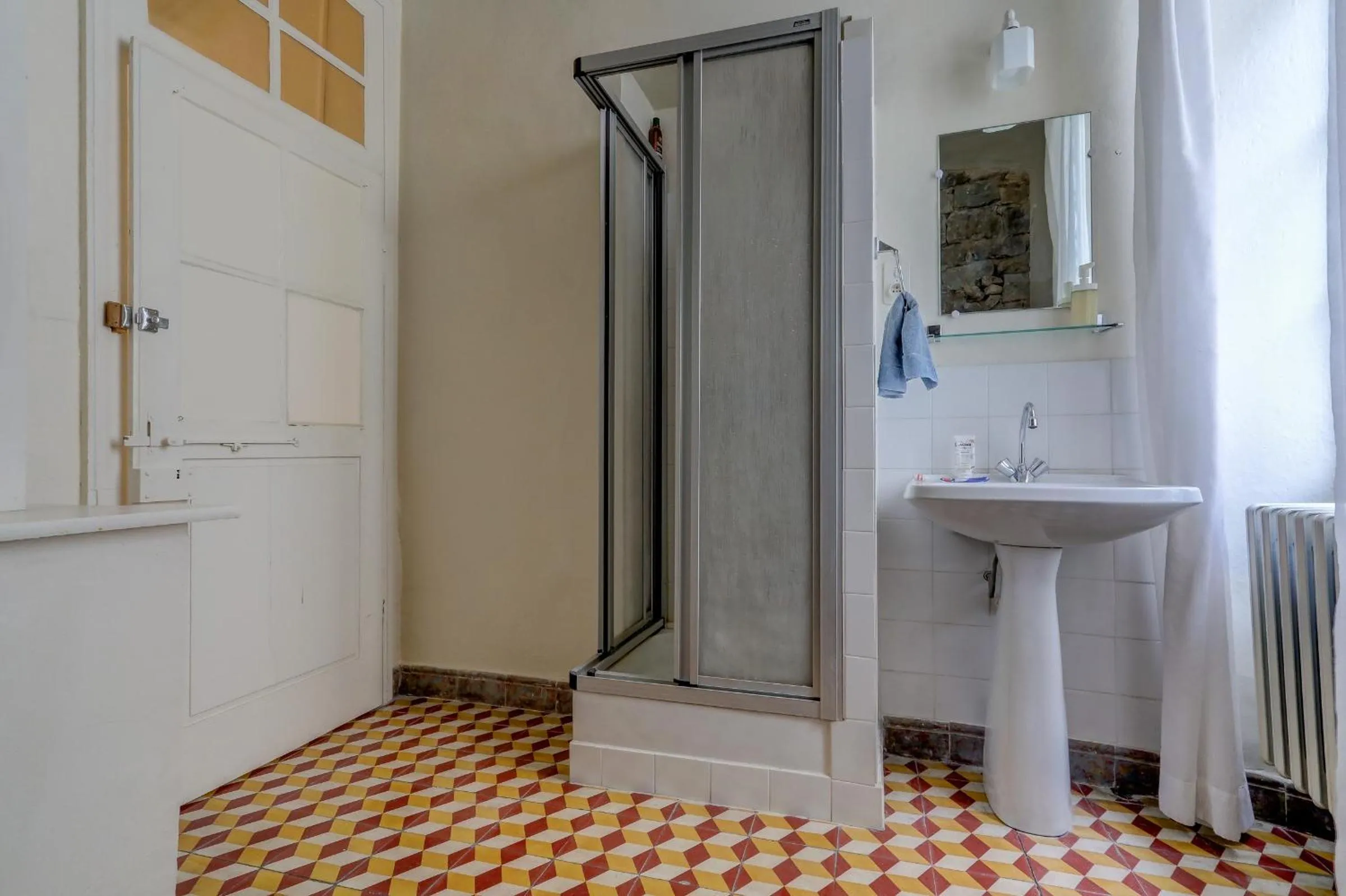 Shower in Les chambres Anglaises