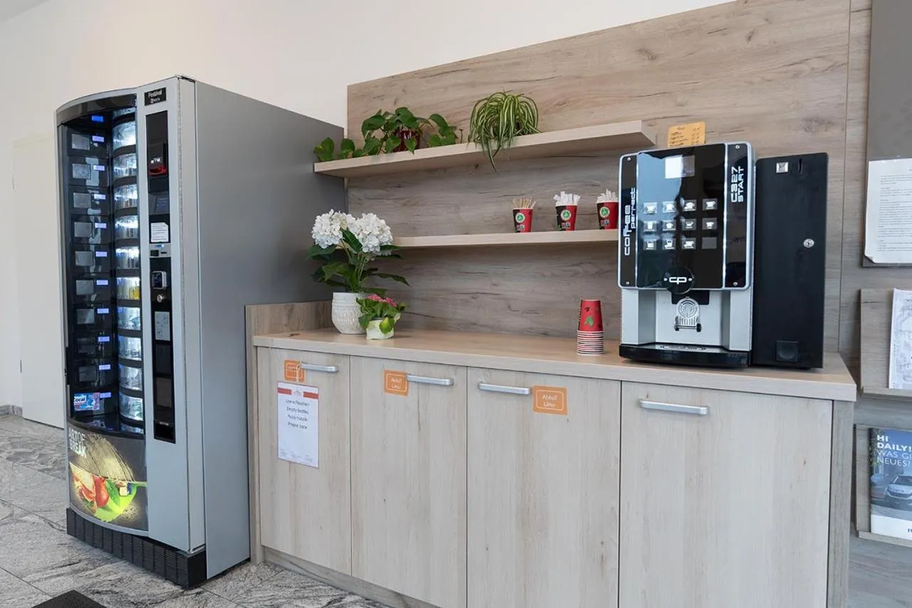 Lobby or reception in Aparthotel Oberfeld West München, Selbstversorgerhotel