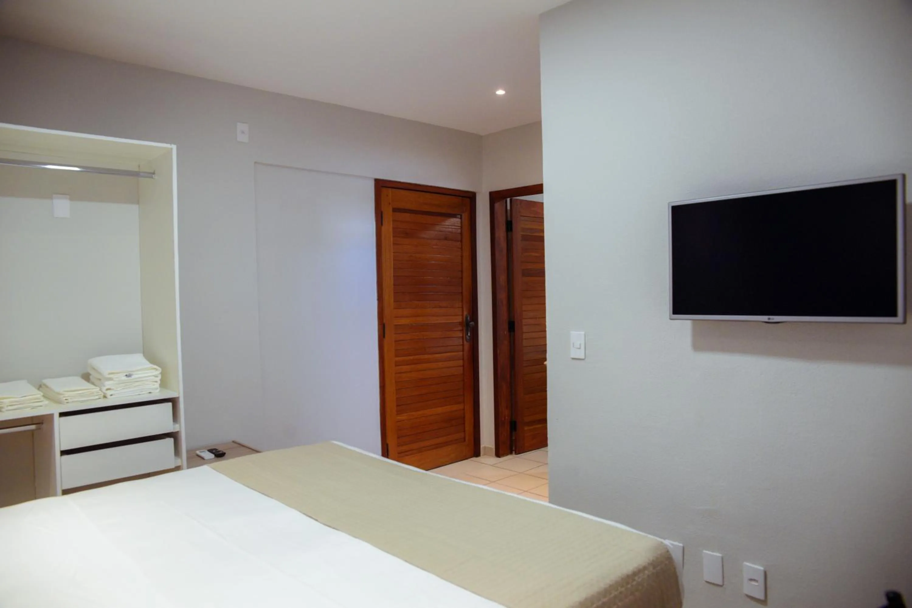 Bed in Hotel Vila Leste