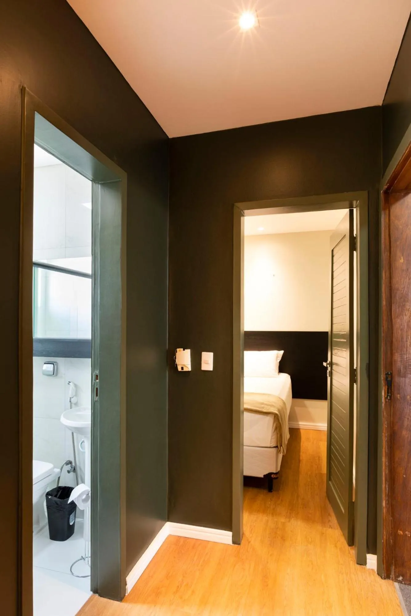 Bed in Hotel Vila Leste