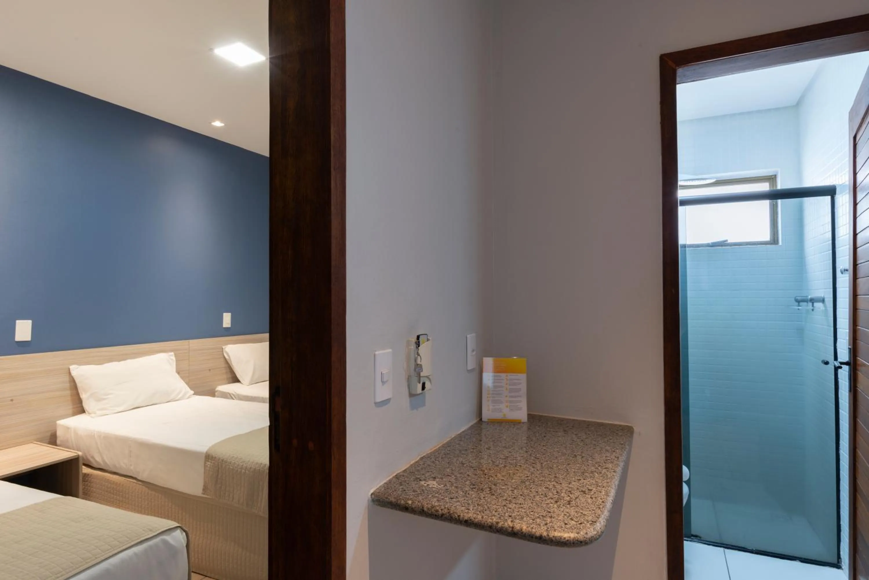 Bed in Hotel Vila Leste