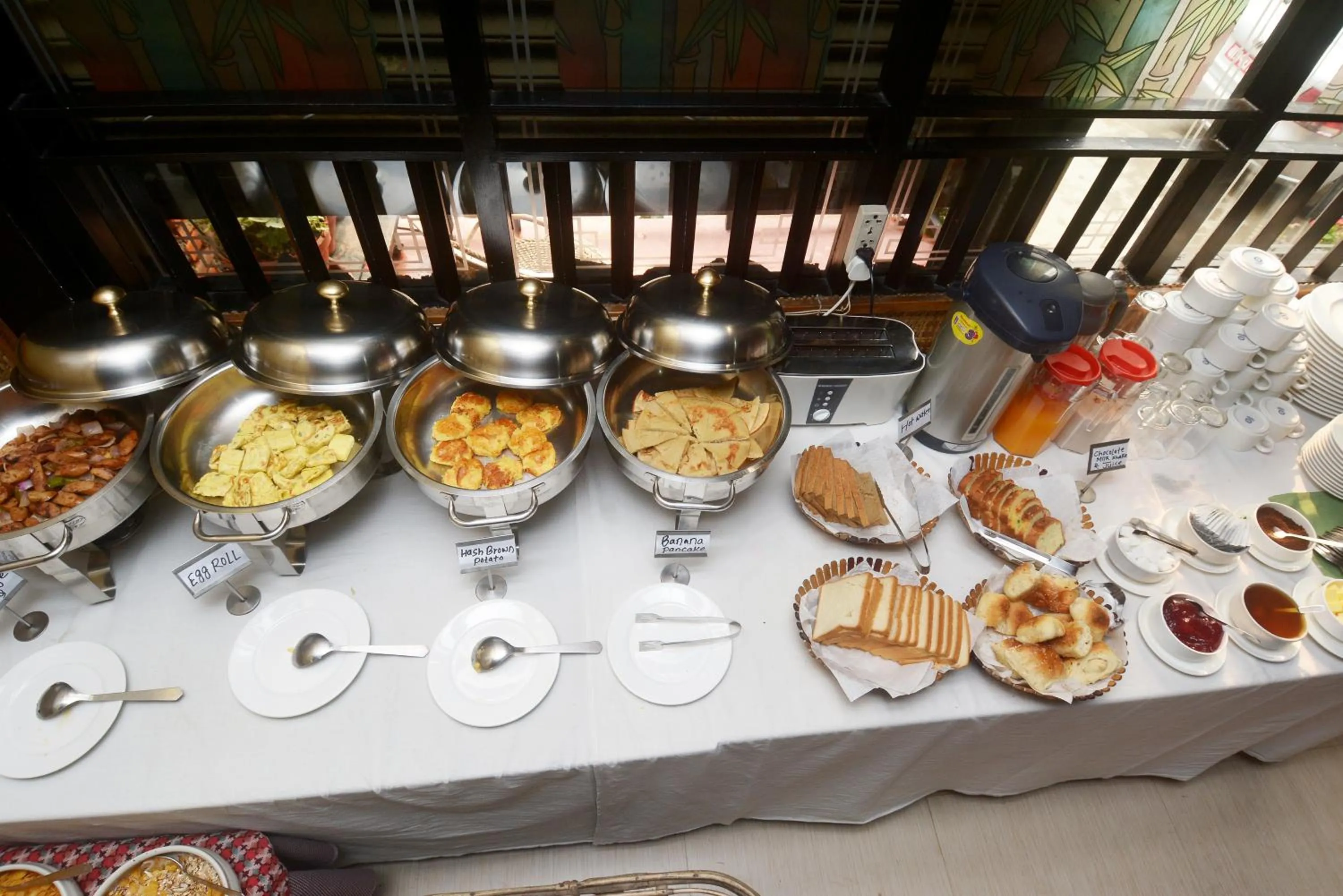 Breakfast in Dream Nepal Hotel and Apartment