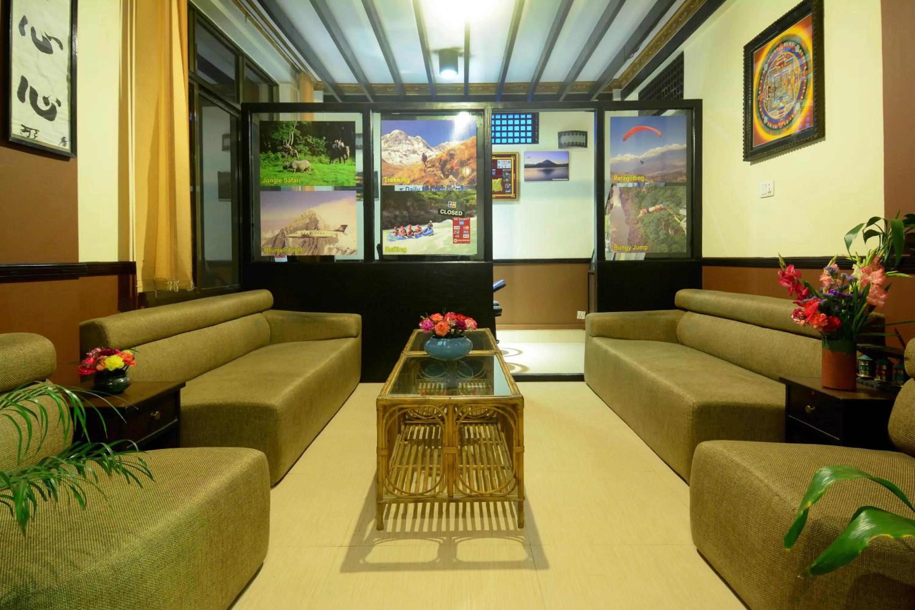 Lobby or reception in Dream Nepal Hotel and Apartment