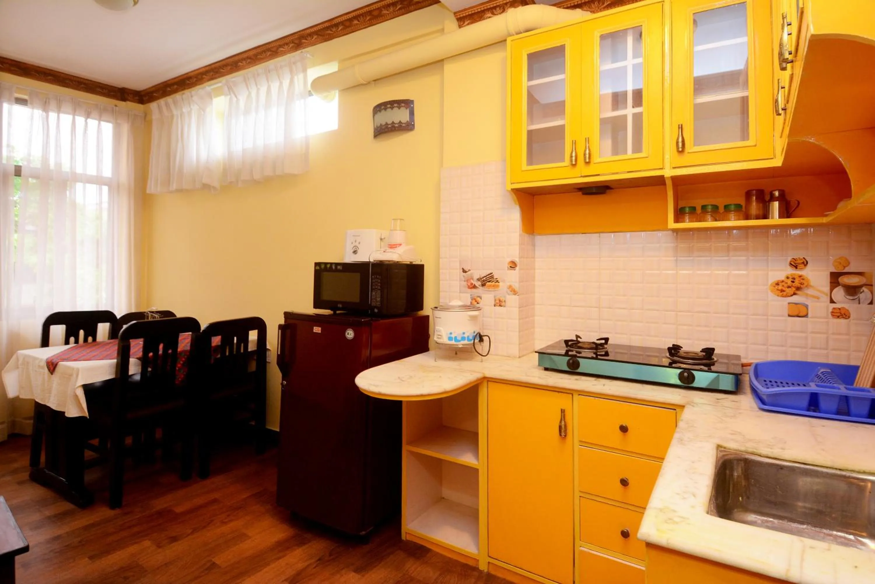 Kitchen or kitchenette in Dream Nepal Hotel and Apartment