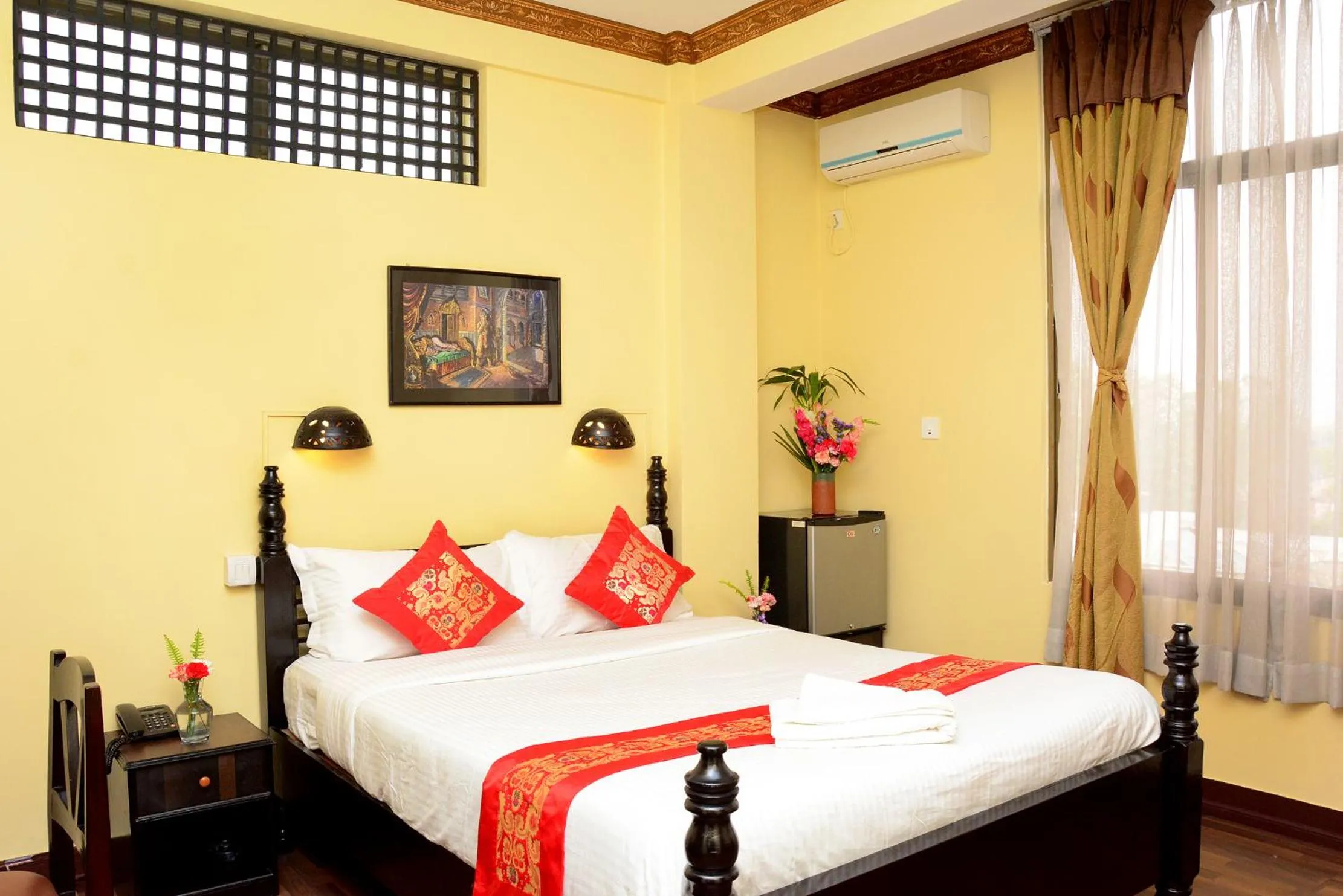 Bedroom in Dream Nepal Hotel and Apartment