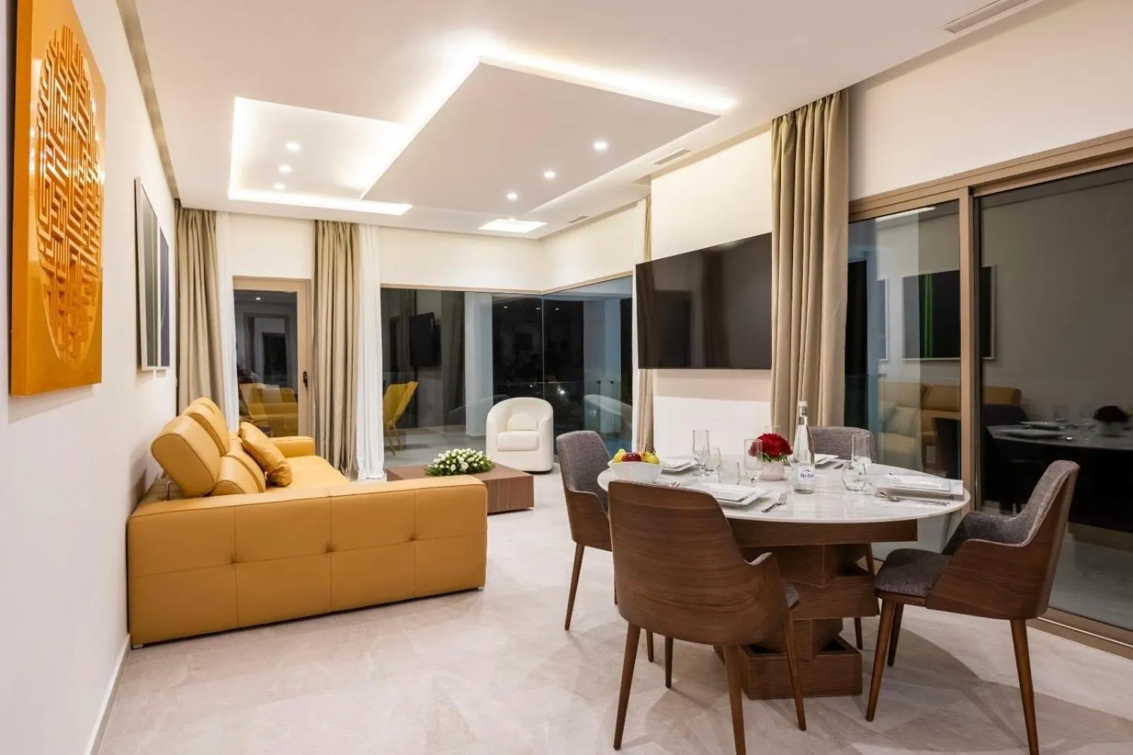 Living room in Le Tanger Résidence Hôtelière