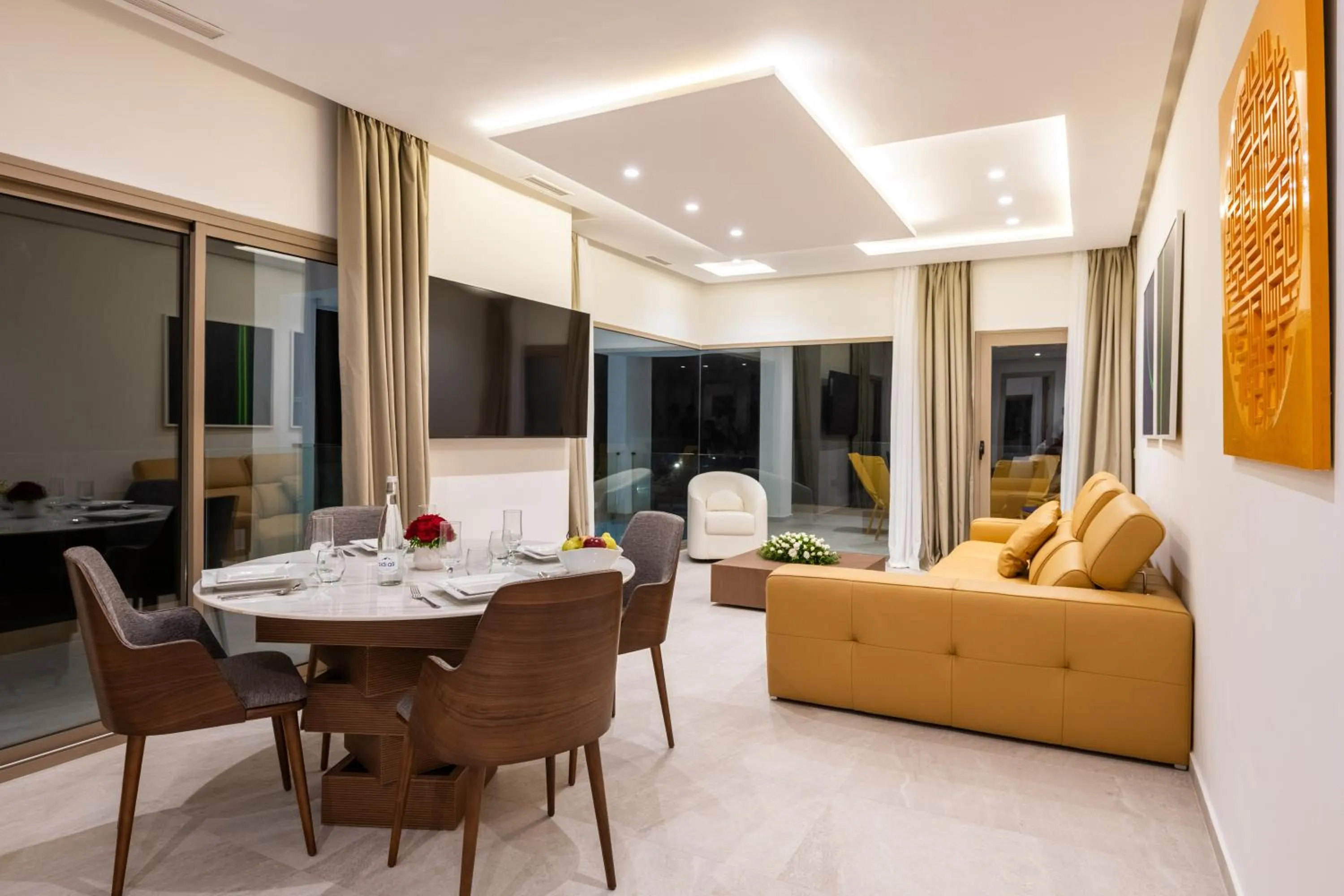 Living room in Le Tanger Résidence Hôtelière