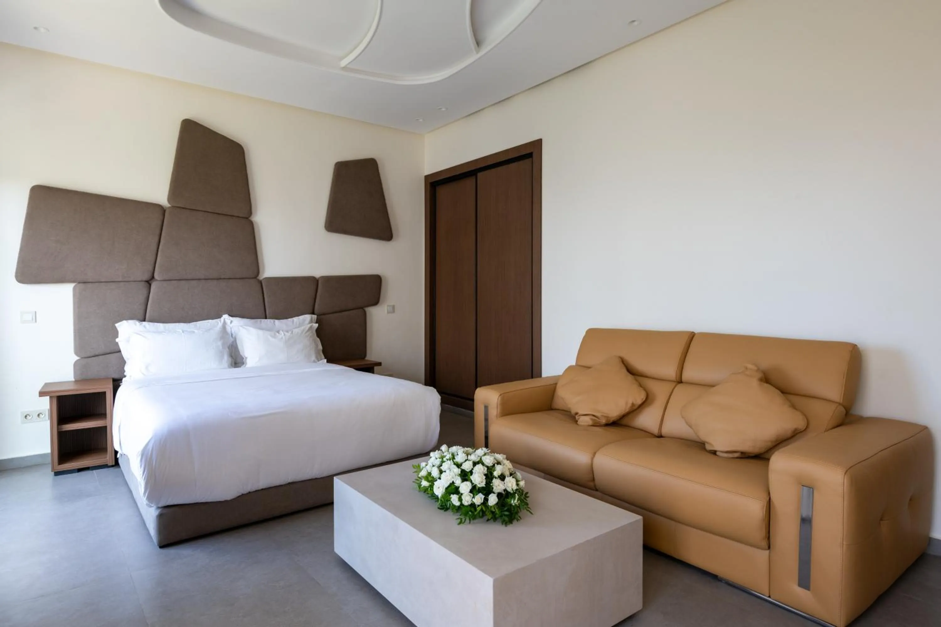 Bed in Le Tanger Résidence Hôtelière