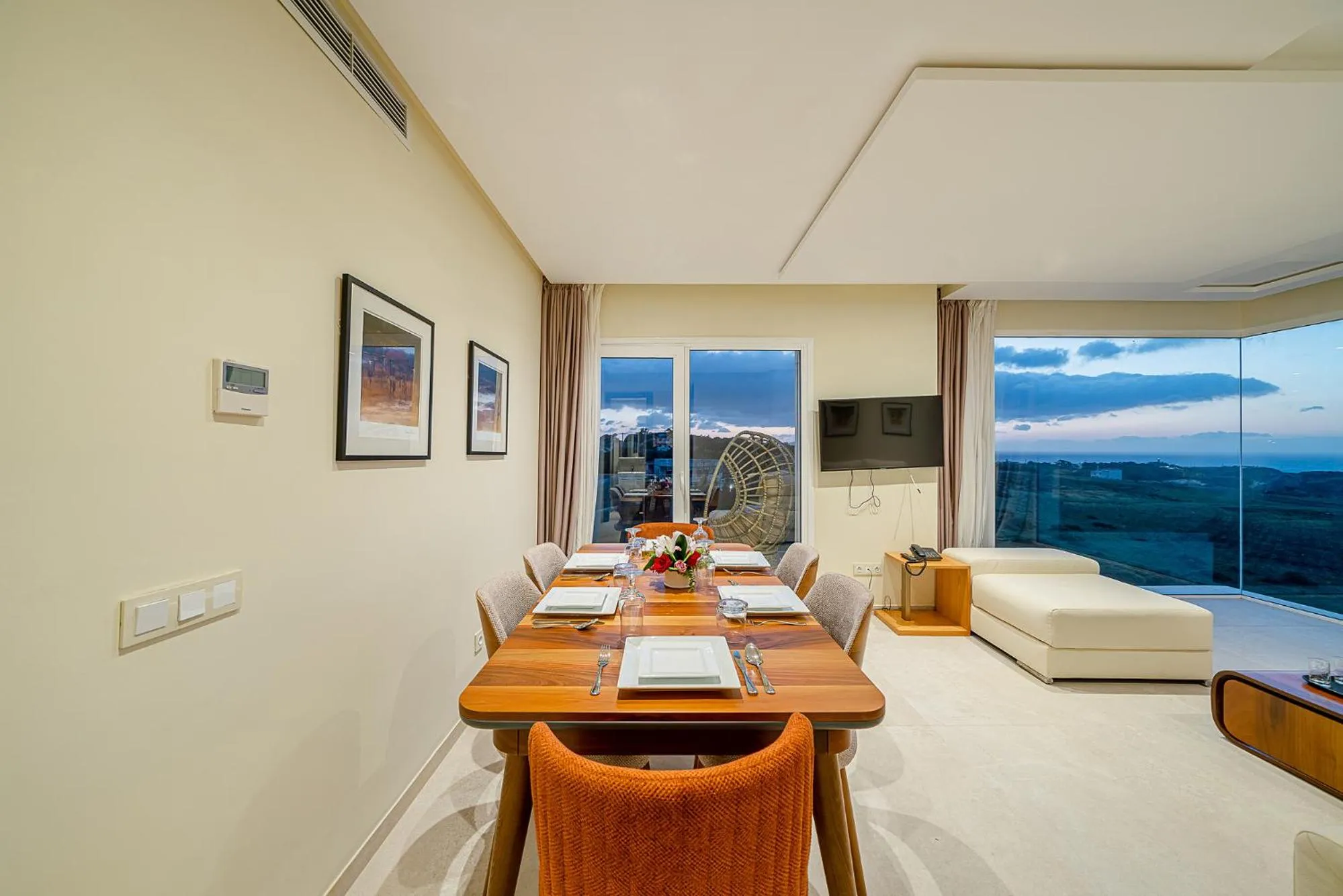 Seating area in Le Tanger Résidence Hôtelière