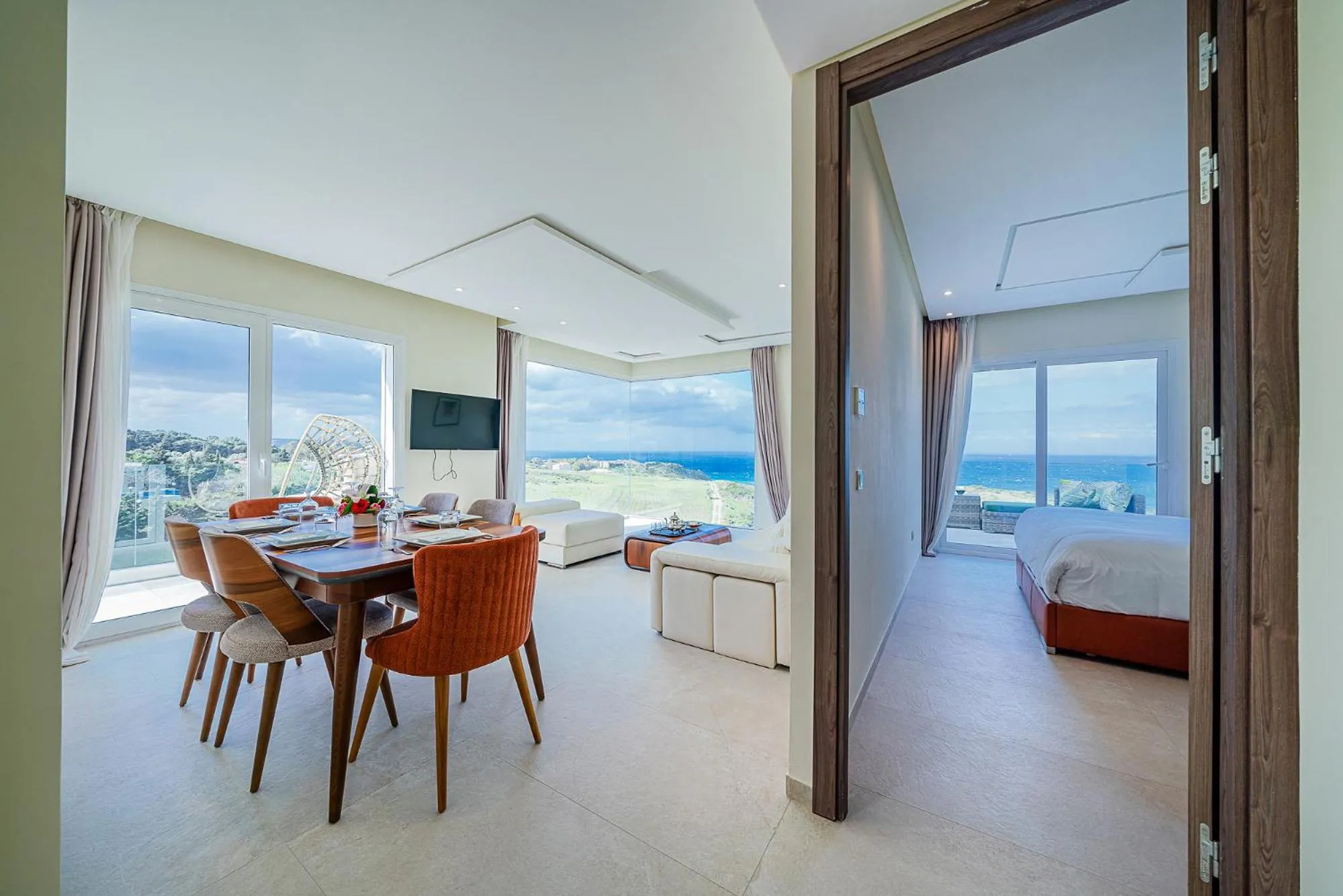 Living room in Le Tanger Résidence Hôtelière