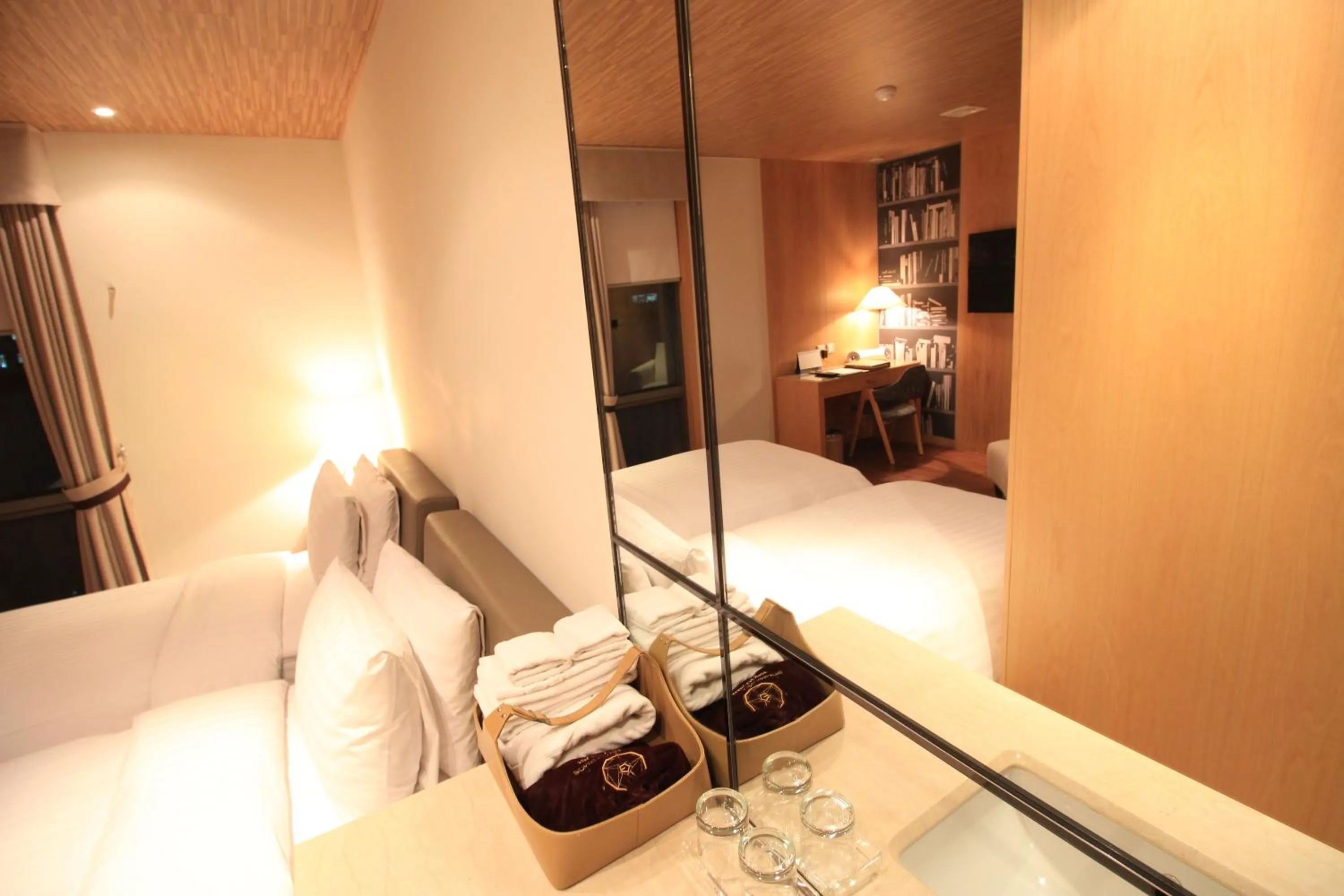 Bed in Grammos Hotel