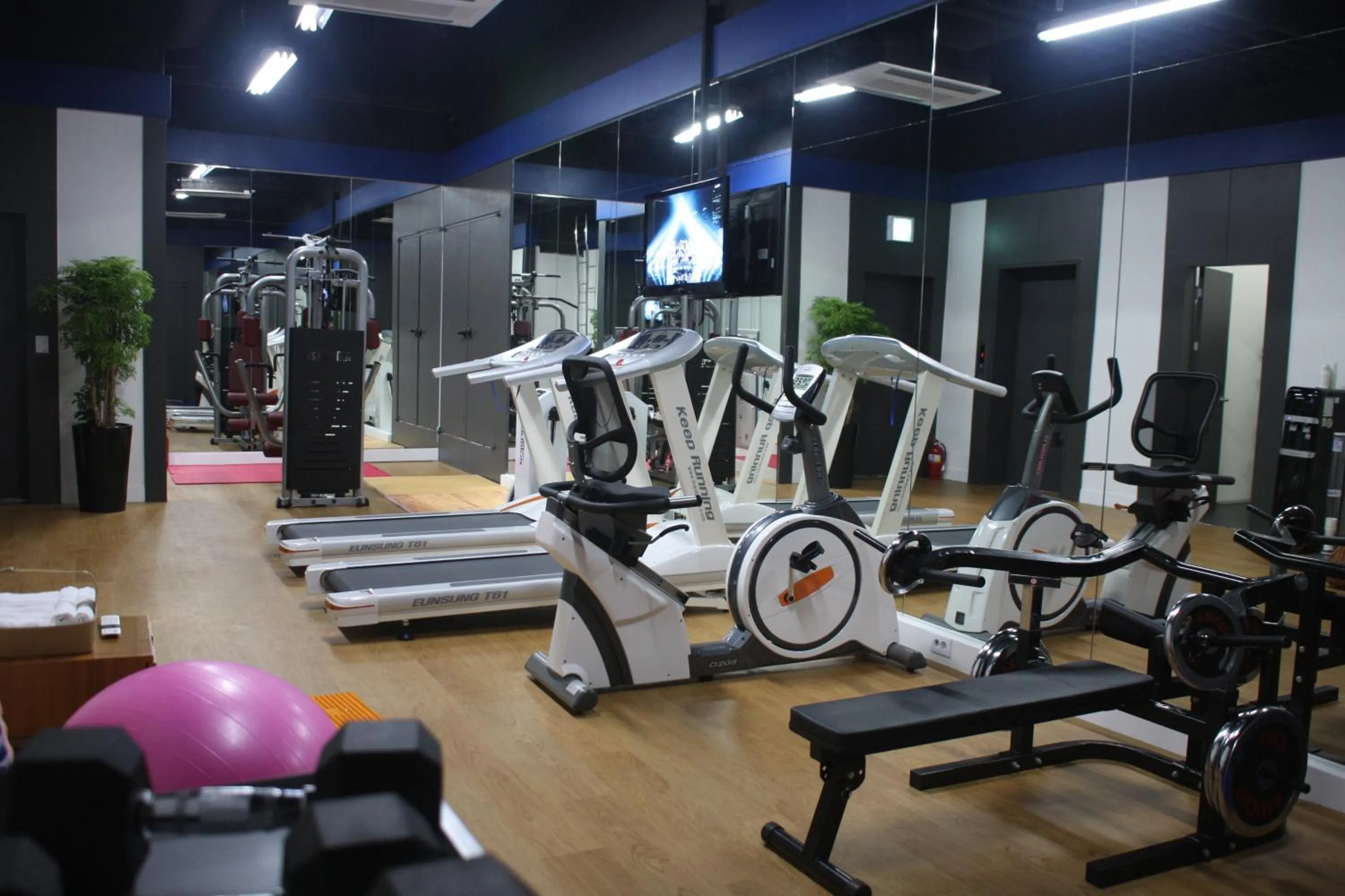 Fitness centre/facilities in Grammos Hotel