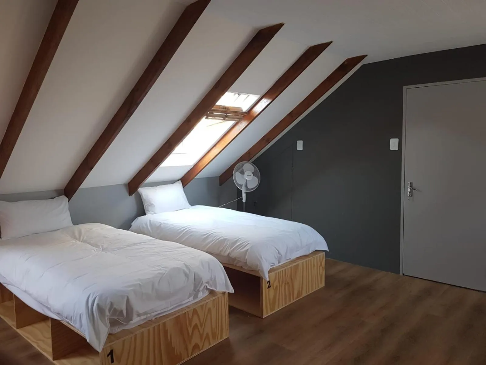 Bed in Atlantic Point Backpackers