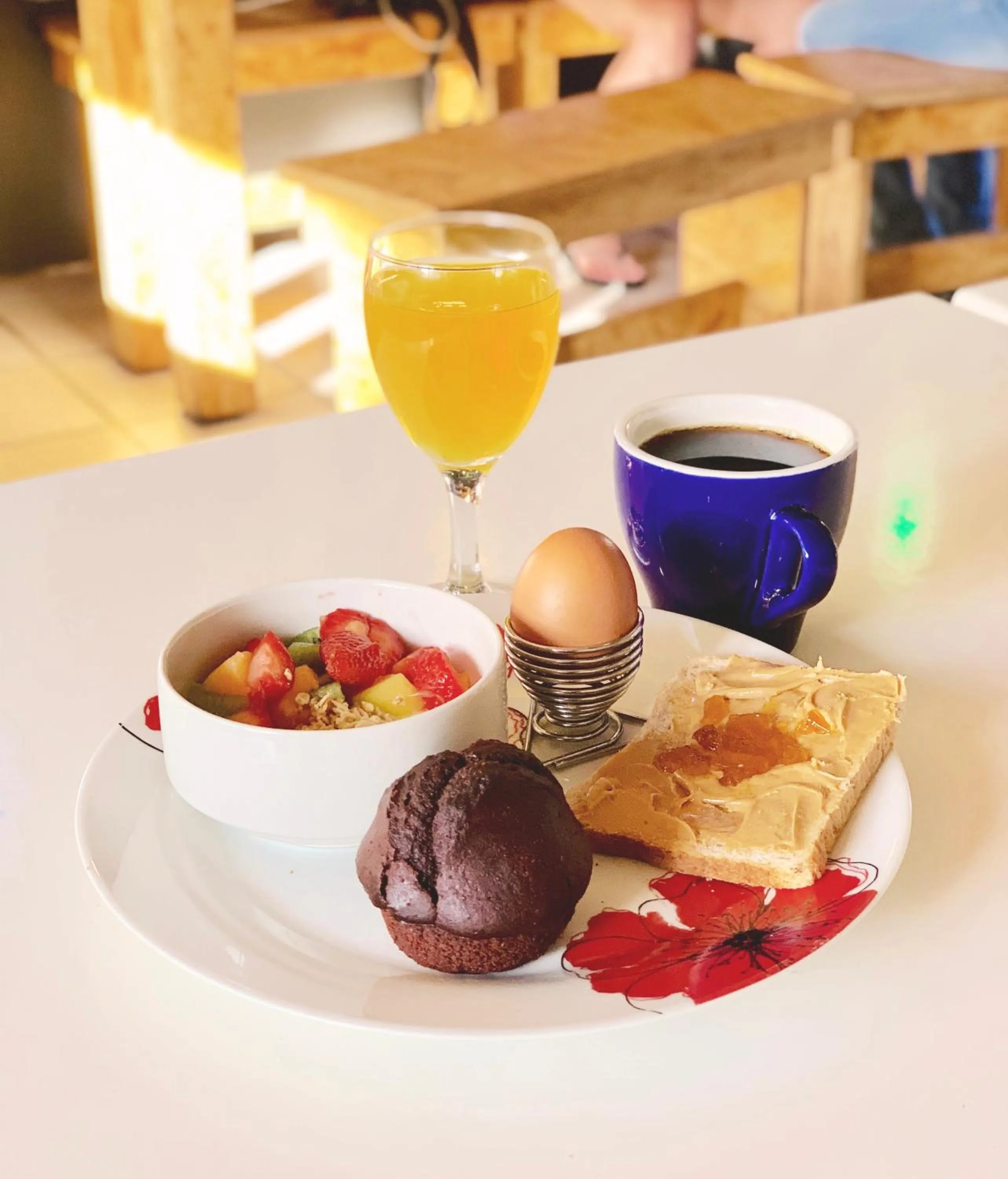 Food close-up in Atlantic Point Backpackers
