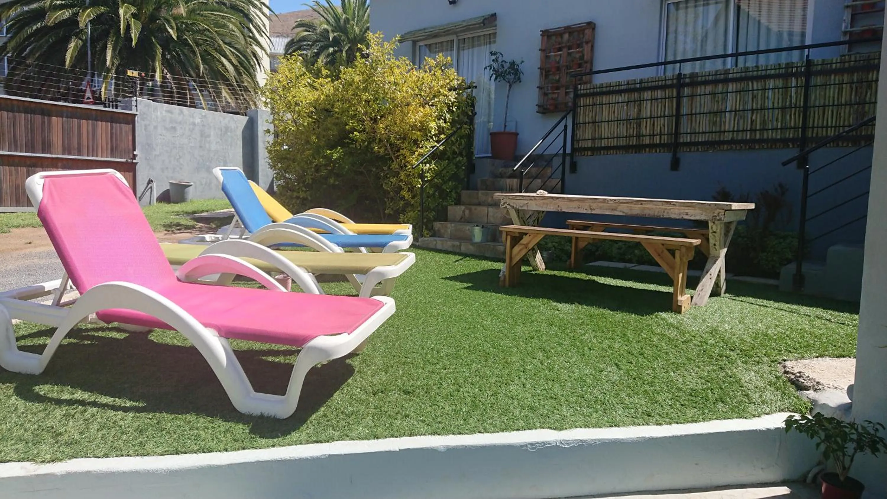 Garden in Atlantic Point Backpackers