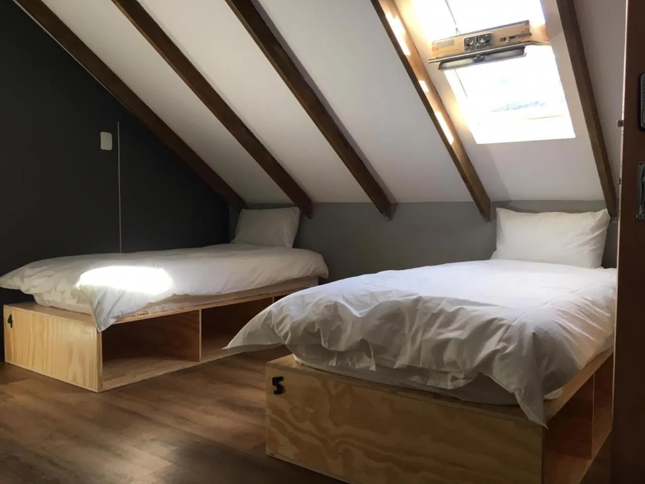 Bed in Atlantic Point Backpackers