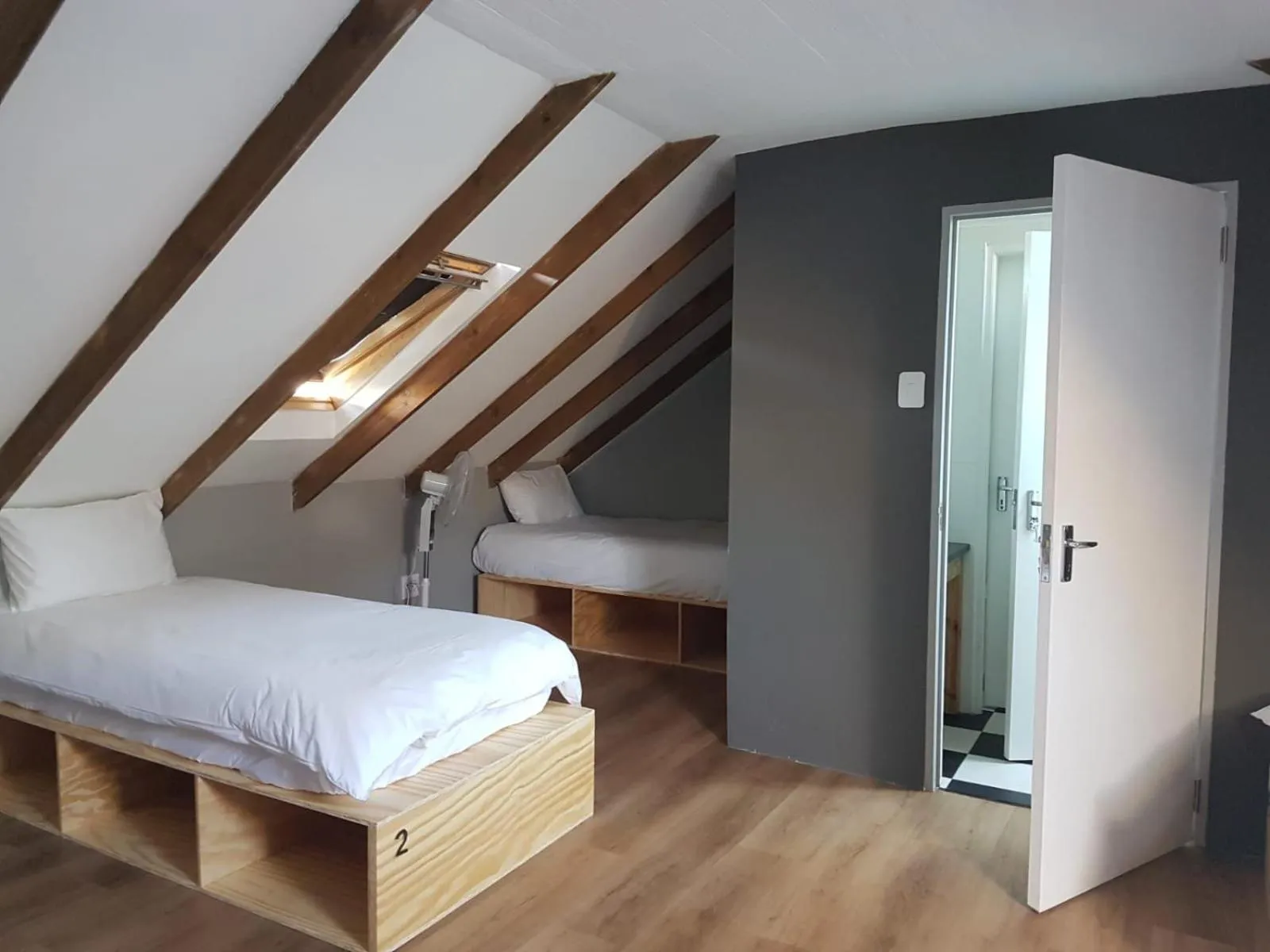 Bed in Atlantic Point Backpackers