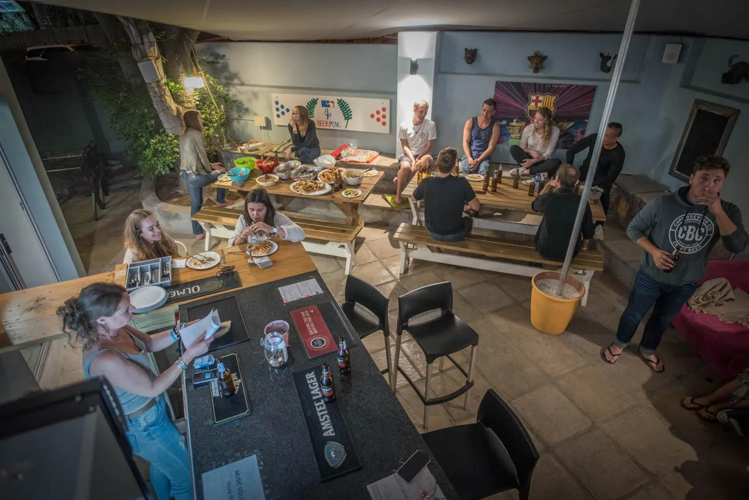 Lounge or bar in Atlantic Point Backpackers