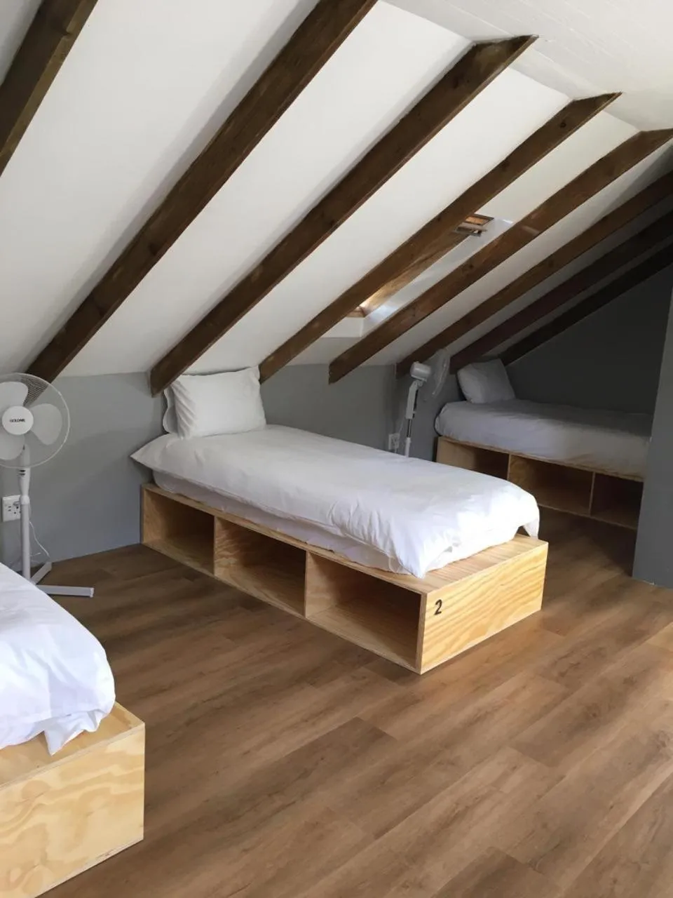 Bed in Atlantic Point Backpackers