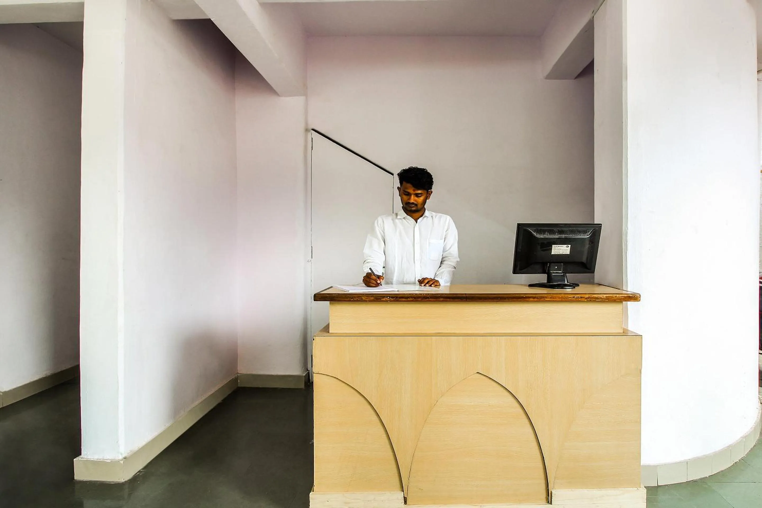 Lobby or reception in Hotel O Galaxy Near INOX